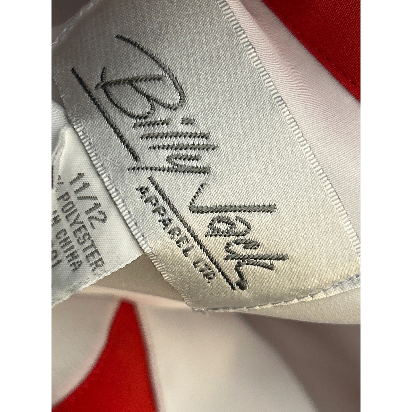 Vintage Billy Jack Apparel White Red Colorblock Button Maxi Shirt Dress 11/12