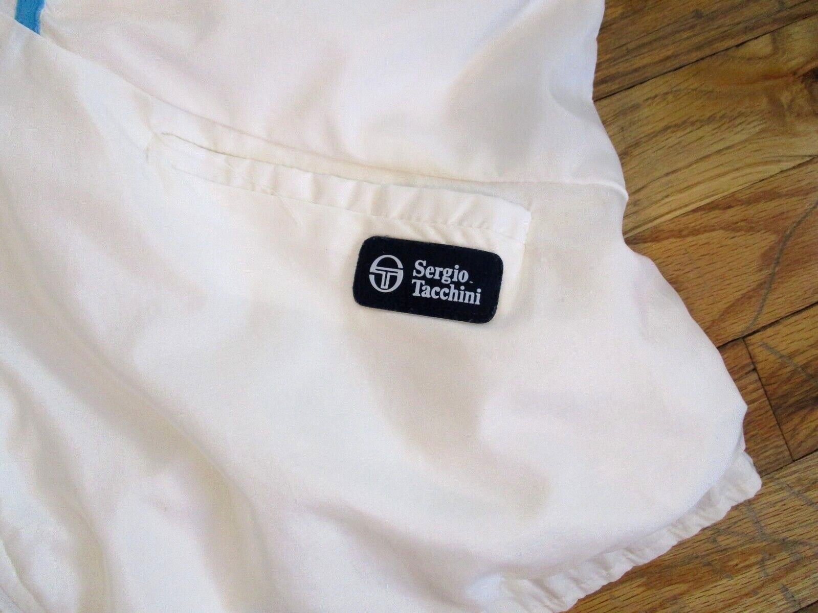 Sergio Tacchini Womens Jacket 14 Vintage 80s 90s Italy Batwing Dolman Sleeve