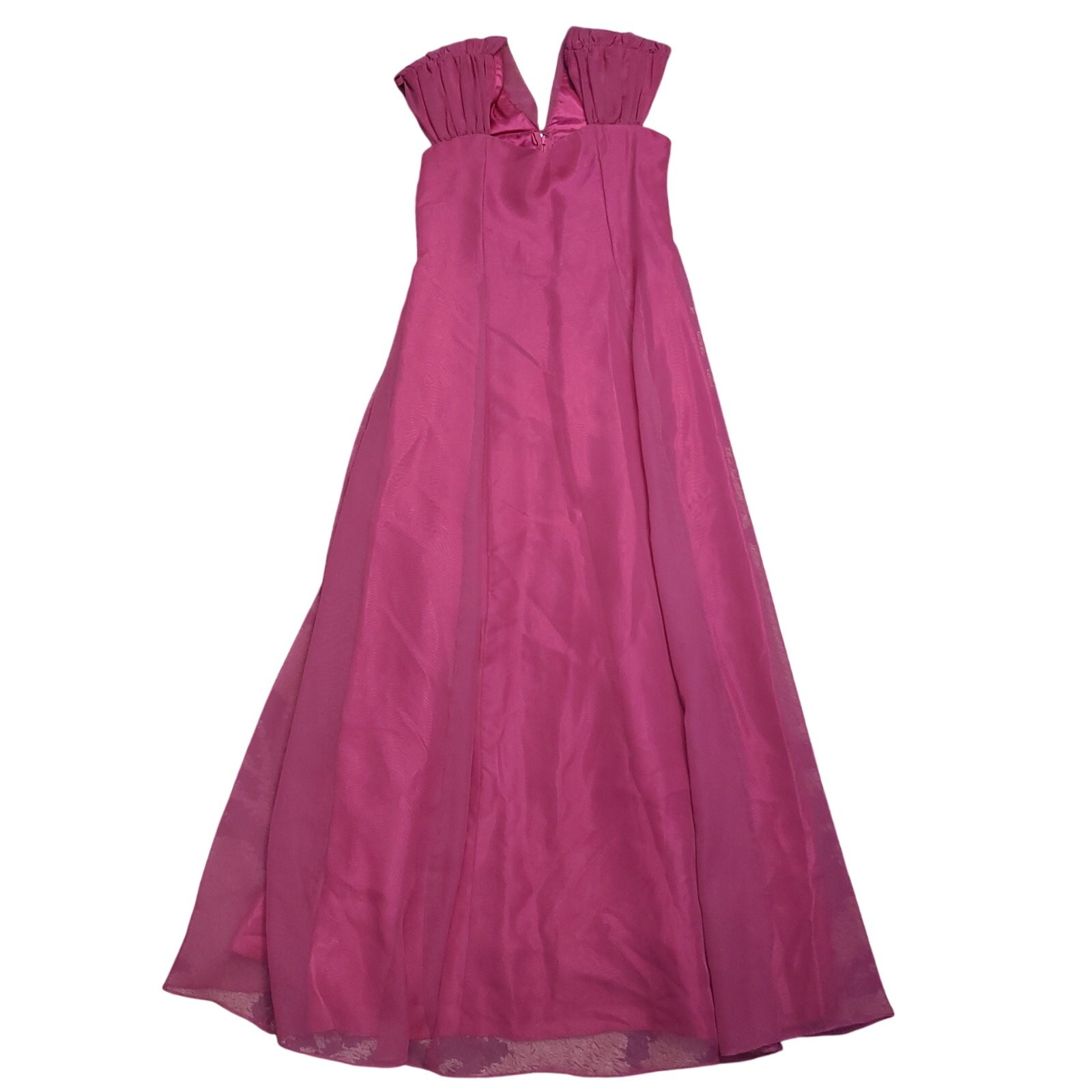 Vintage Jordan Womans Size 10 Dress Made In USA Union Made Retro Bow Romantic