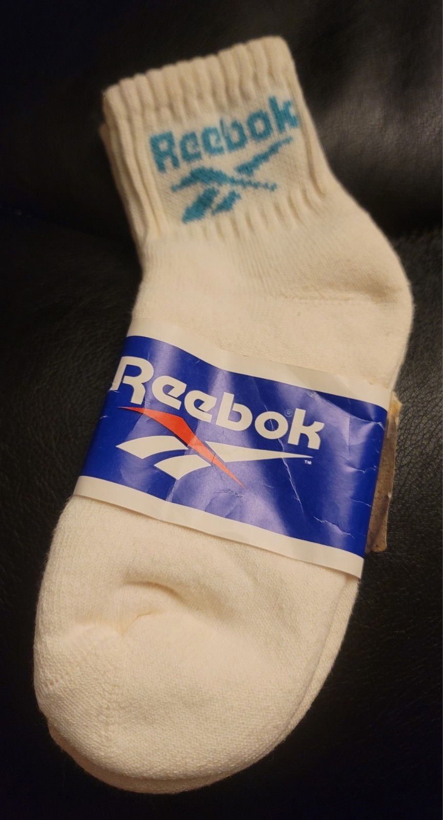 Reebok 1993 Vintage Quarter Crew Women&rsquo;s Socks Size 9-11 NIP Filene&rsquo;s Basement