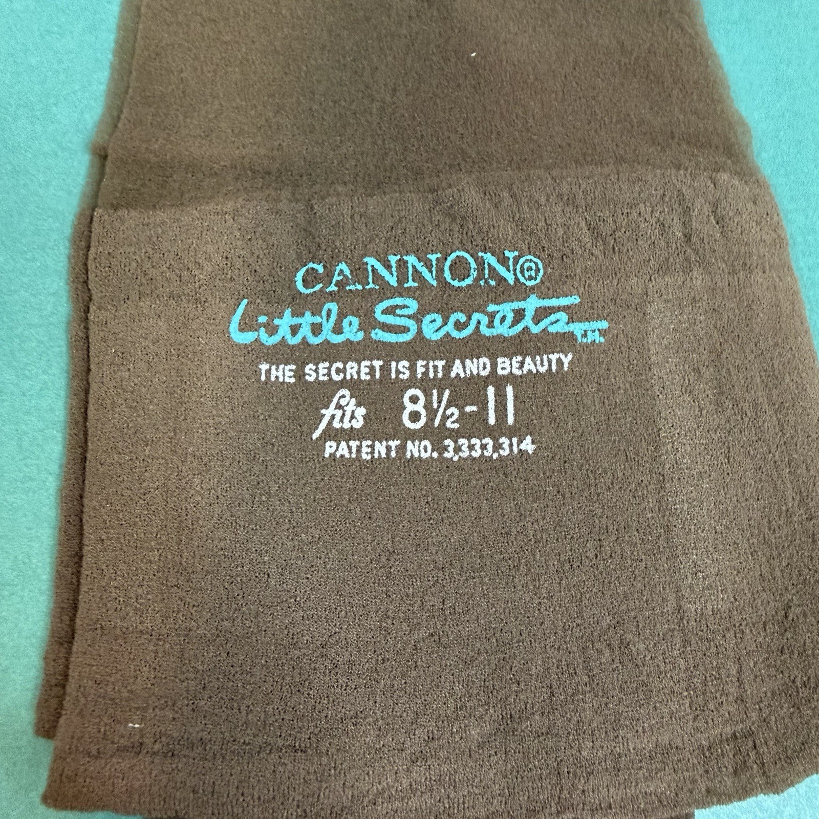 Cannon Little Secrets Stretch Seamless Stockings Vtg 1960s Coffee Navy 4 Pairs