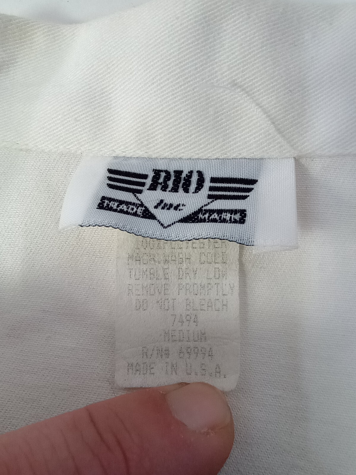 Vintage RIO INC Blazer Jacket & Matching Pants Women&rsquo;s M Beaded Studded Nautical