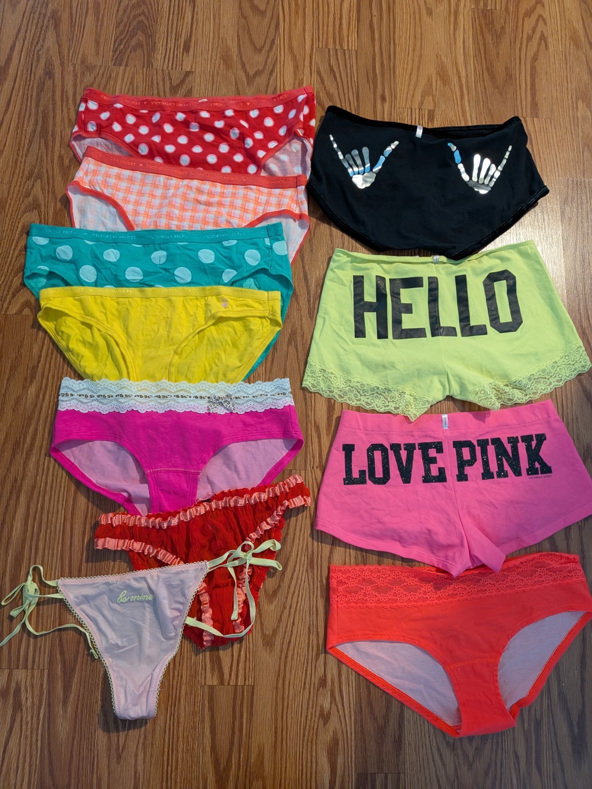 Mixed Lot of Vintage Victoria&rsquo;s Secret panties low rise boy shorts cotton sexy