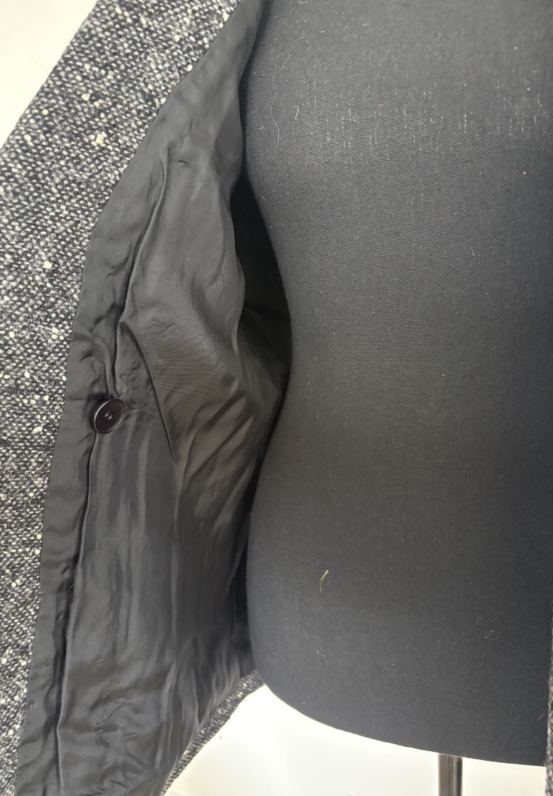 Vintage Saint Laurent Rive Gauche Tweed Blazer – Double Breasted Wool Jacket