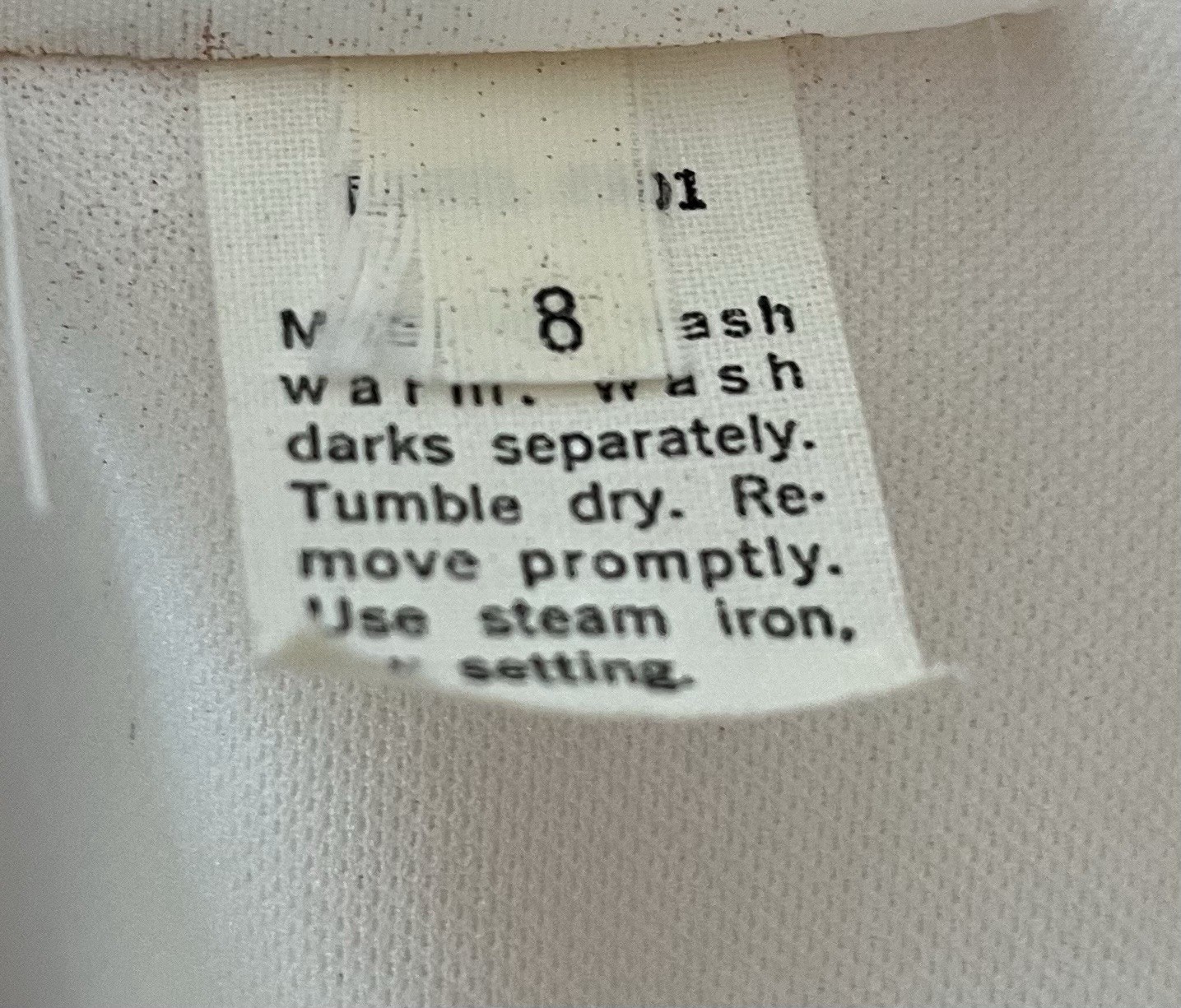 Vintage Devon White 3 Piece Suit Separates Jacket Skirt Pants & Blouse Size 7/8