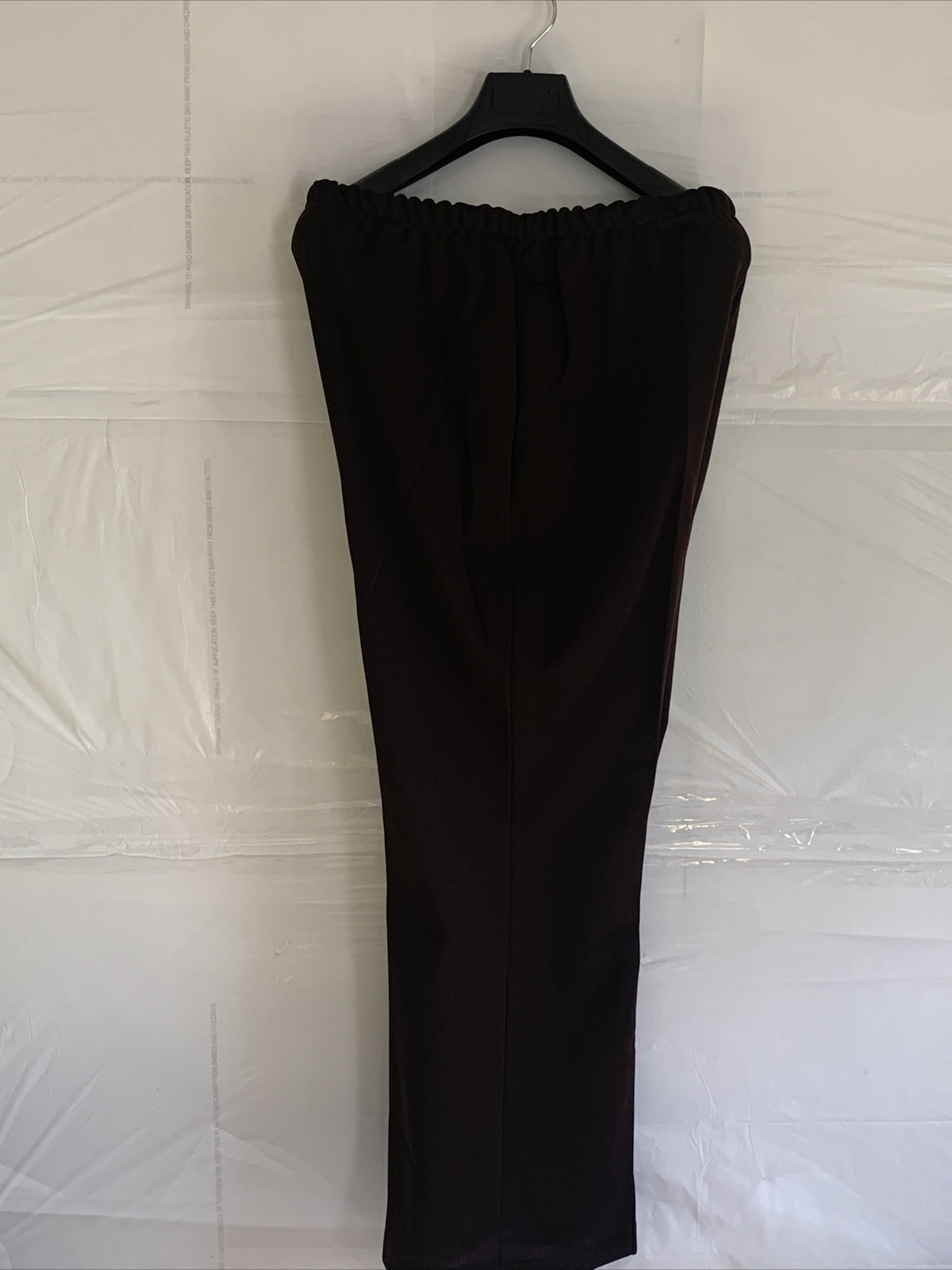Single Stitch Elastic Women’s Straight Legs Pants Polyester Sz 22 1/2 70’S VTG