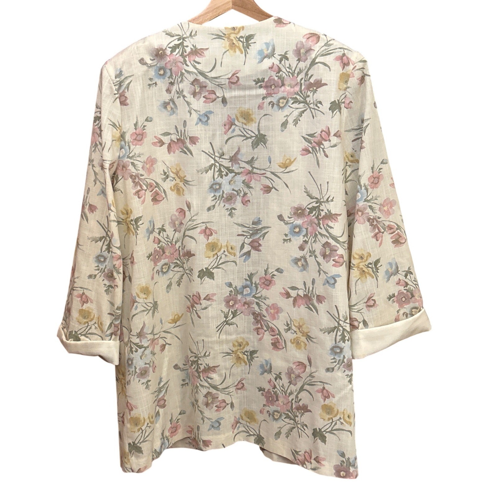 90s In Cima Floral Light Jacket Cottagecore Grandmacore Shabby Chic 22W