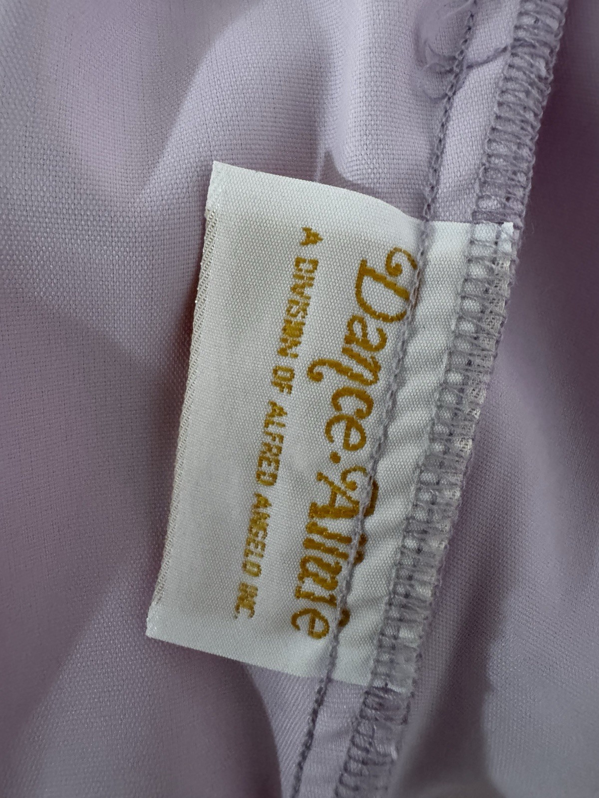 VTG Dance Allure Gown Prom Dress Womens 5/6 Lavender Pageant Bridal 80s USA NWT
