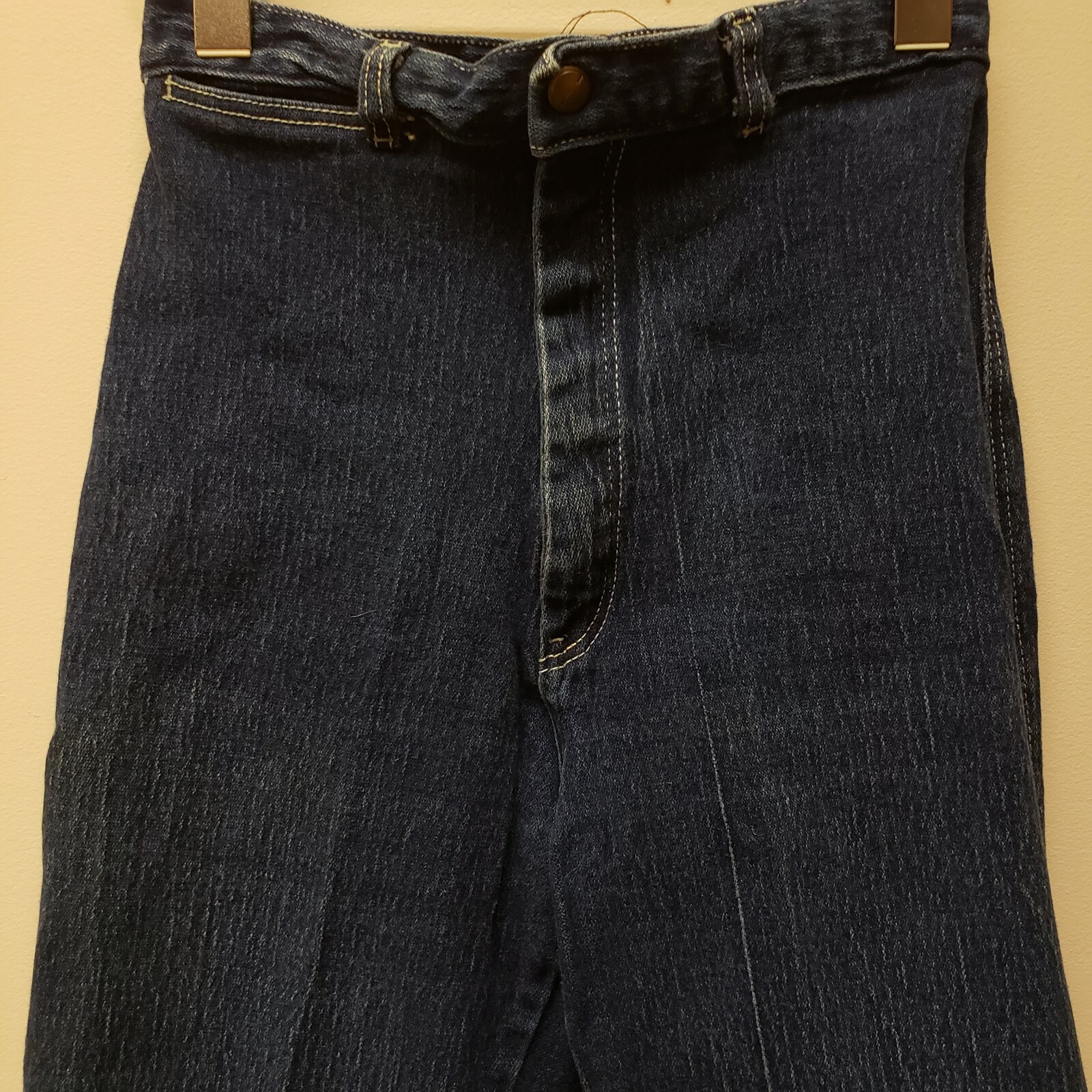 Vintage 80s Pizzazz 26 x 29 Jeans High Waist Embroidered Stretch Retro Straight