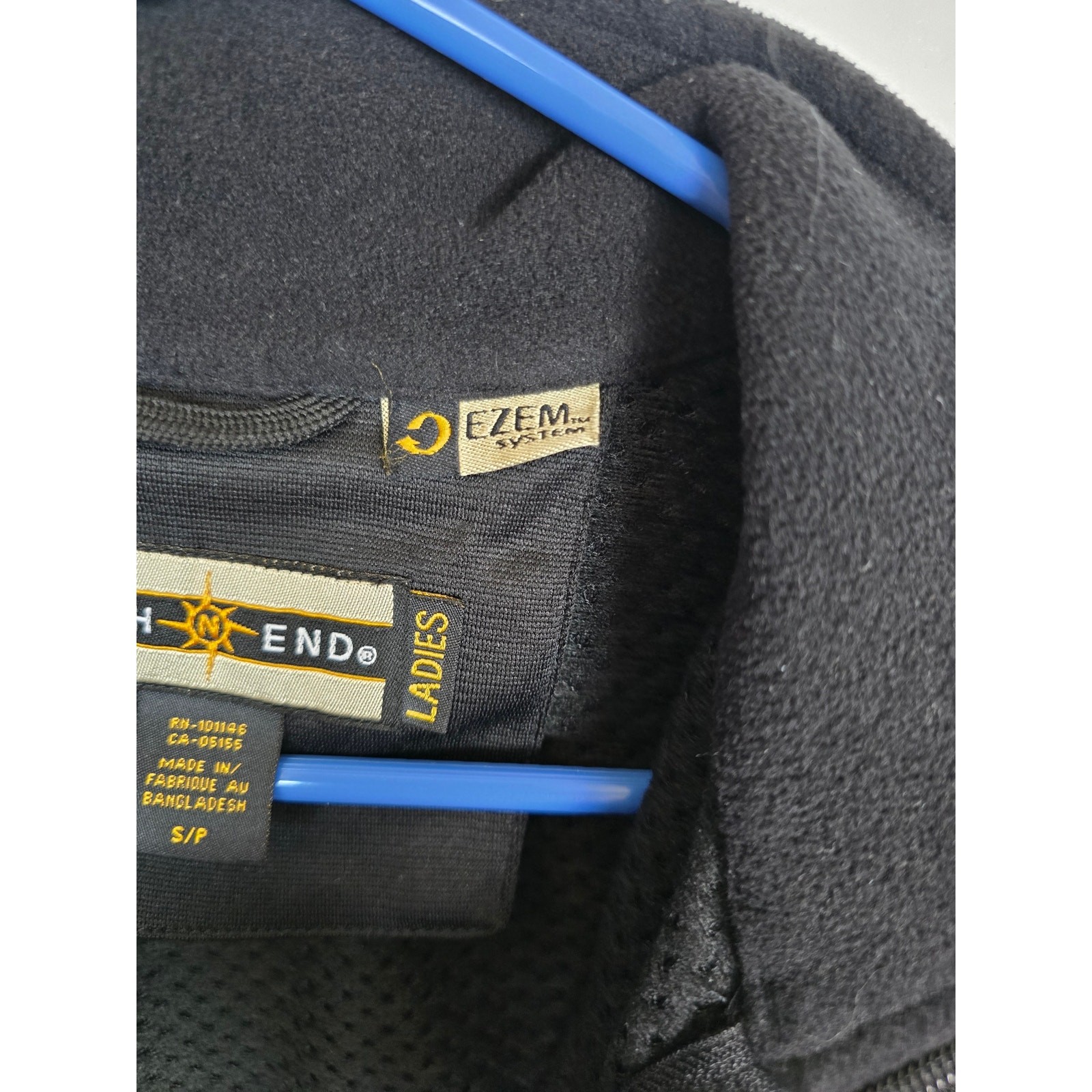 North End Fleece Jacket size small black