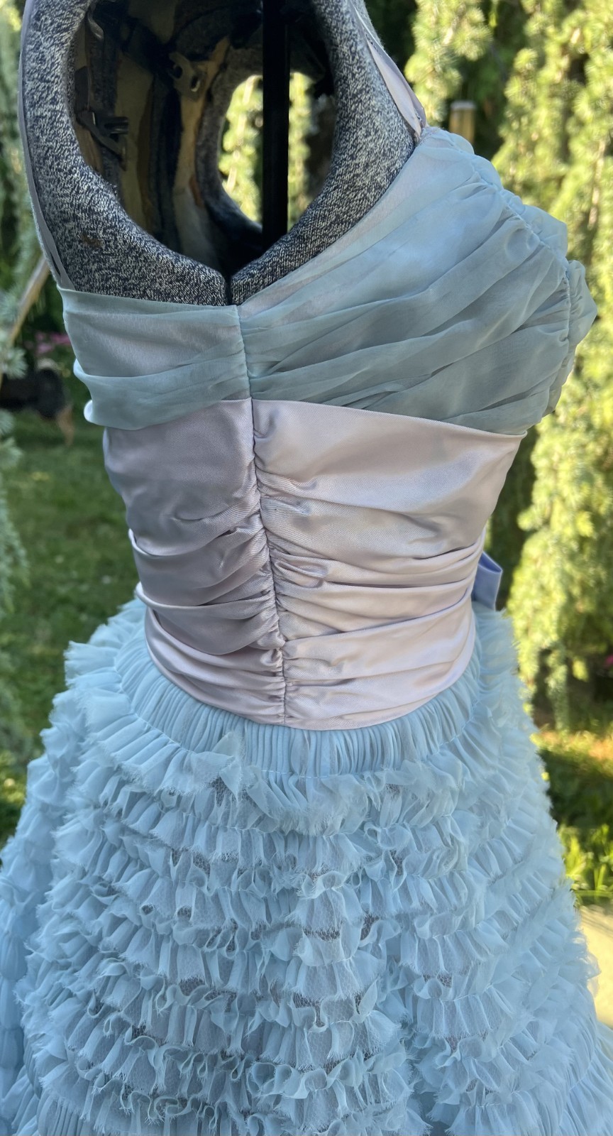 VINTAGE 1950&rsquo;s BLUE CUPCAKE PROM PARTY DRESS
