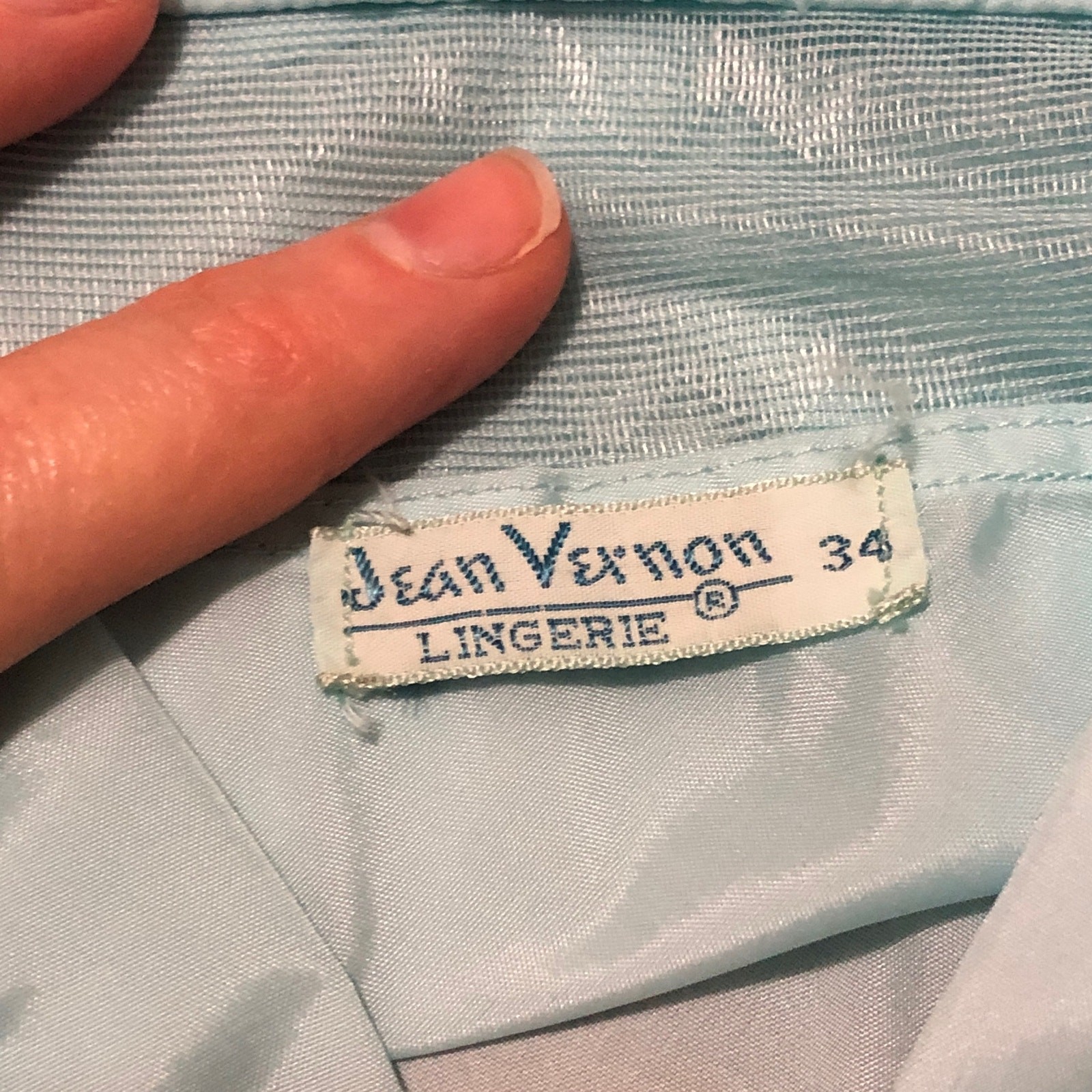 Vintage Aqua Taffeta Slip, 1940s Hand Dyed Swishy Nylon Slip Dress, Sz XS