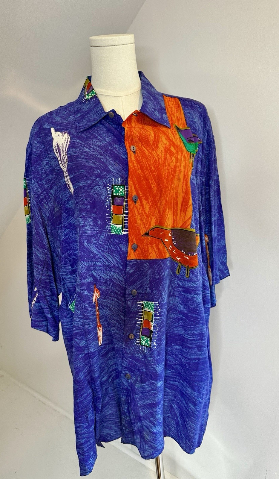 Vintage Tricot 5 for Marengo Made in Italy Wearable Art Blouse