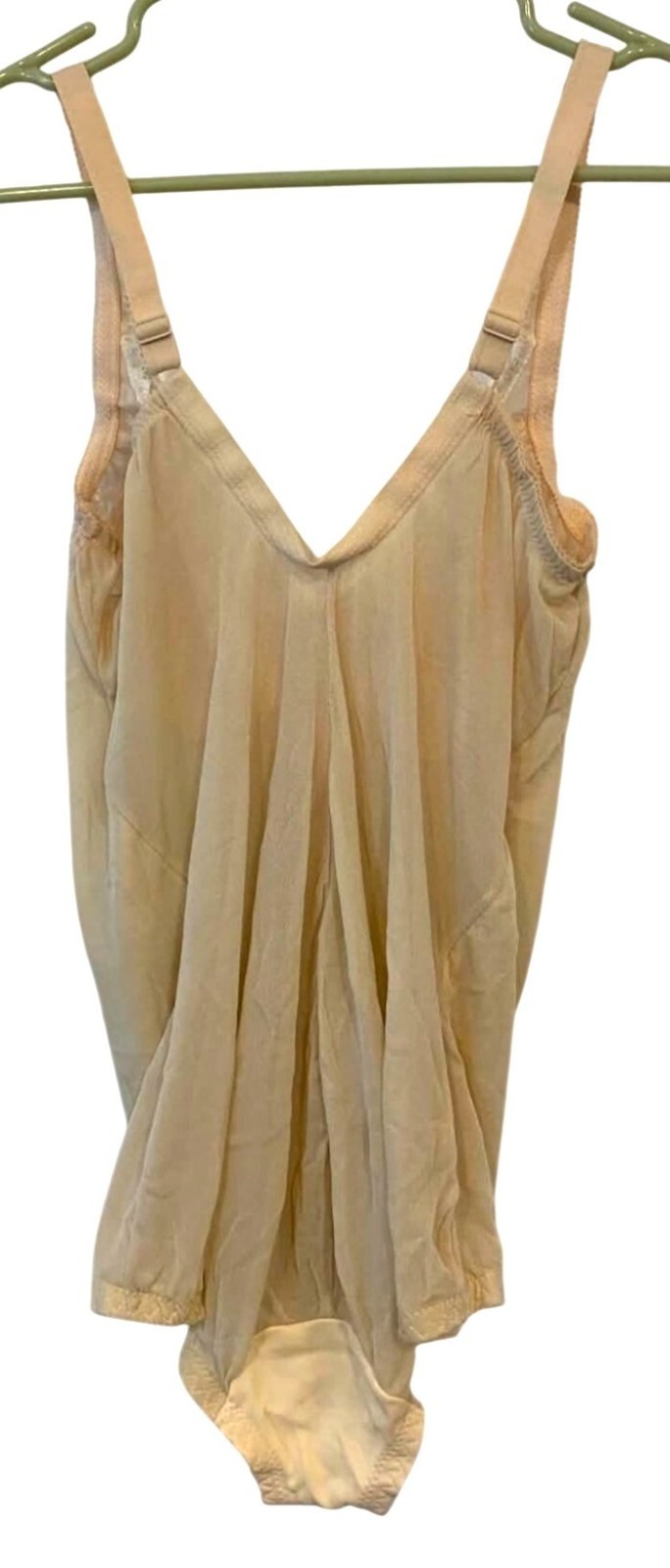 Vintage Young Smoothie Pretty Lite Briefer Beige Seamless Soft Cup 38B
