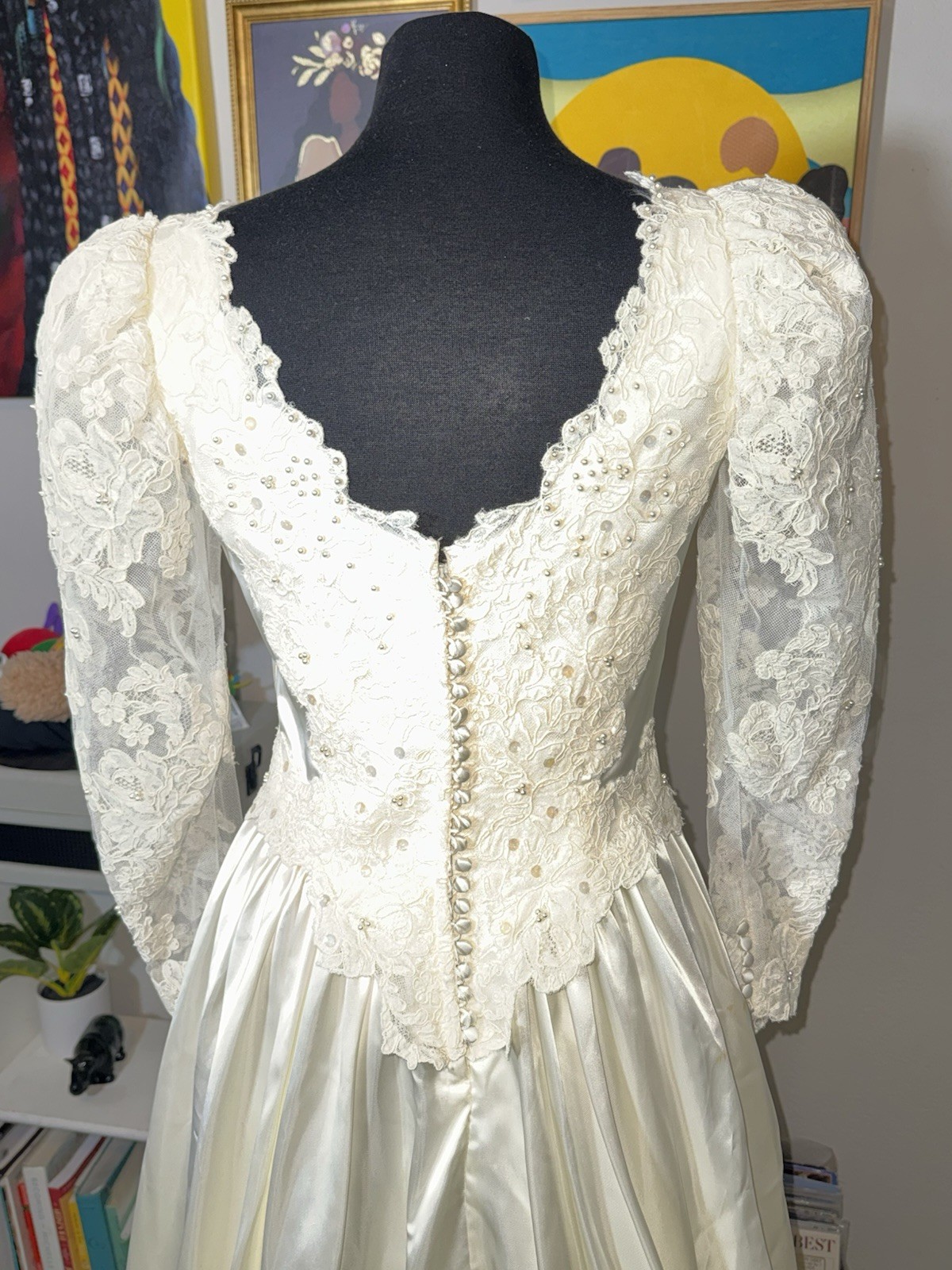 Vintage Lace Wedding Dress Union Made