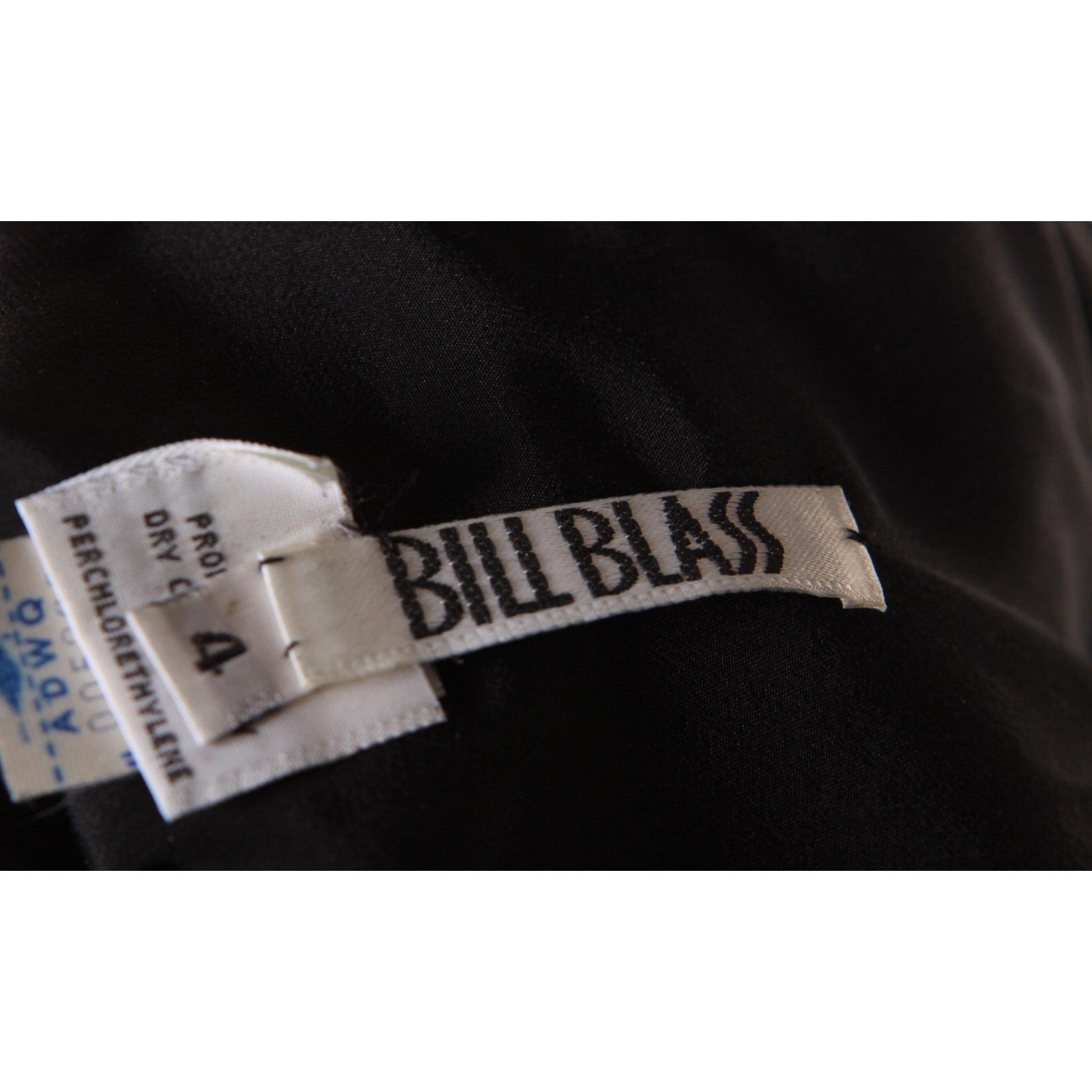 1980s Black Long Sleeve Oversized Bow Formal Cocktail Dress by Bill Blass
