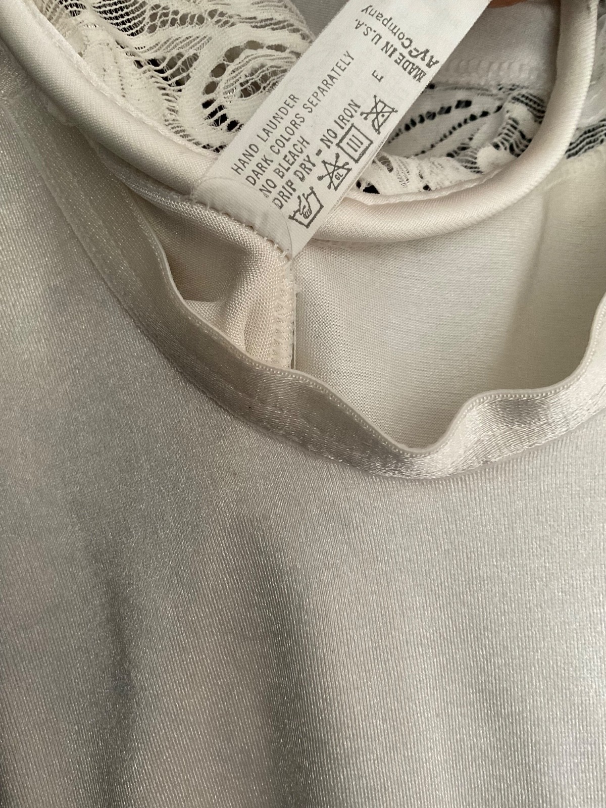 Vanity Fair All in One Slip Girdle Open Bottom Built in Pantie Silky Nylon Sz.34