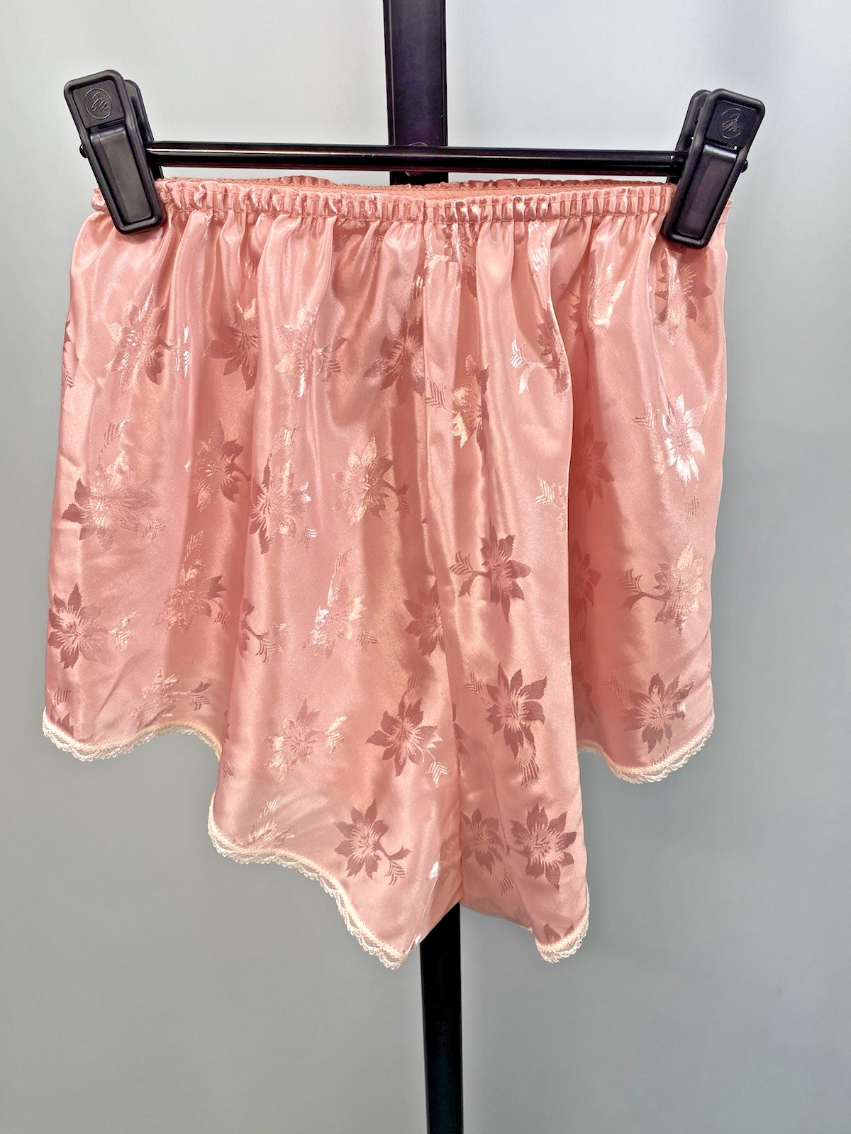 Vintage Camisole & Short Set SIZE SMALL pink tank lace SLEEP SOLUTIONS 90s Y2K