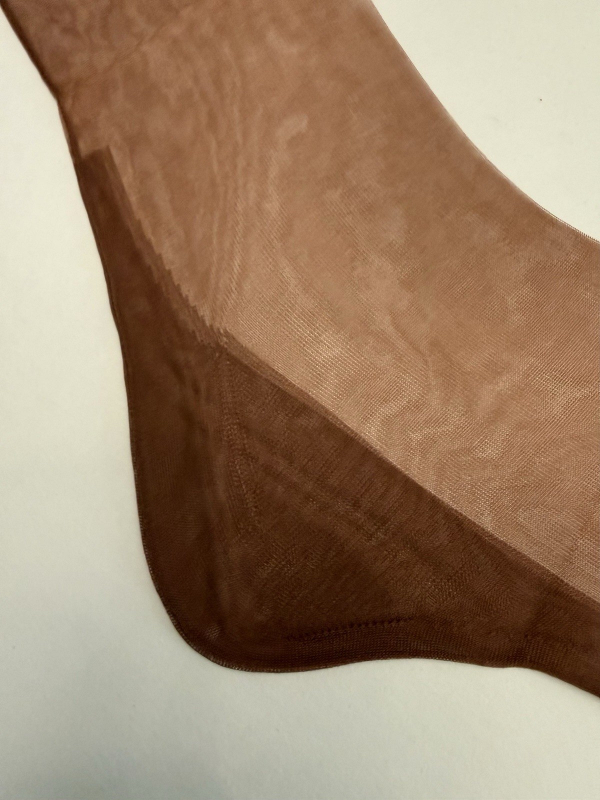 Vintage Seamed Flat Knit Stockings 2 Pairs 35 And 33 Inches Long