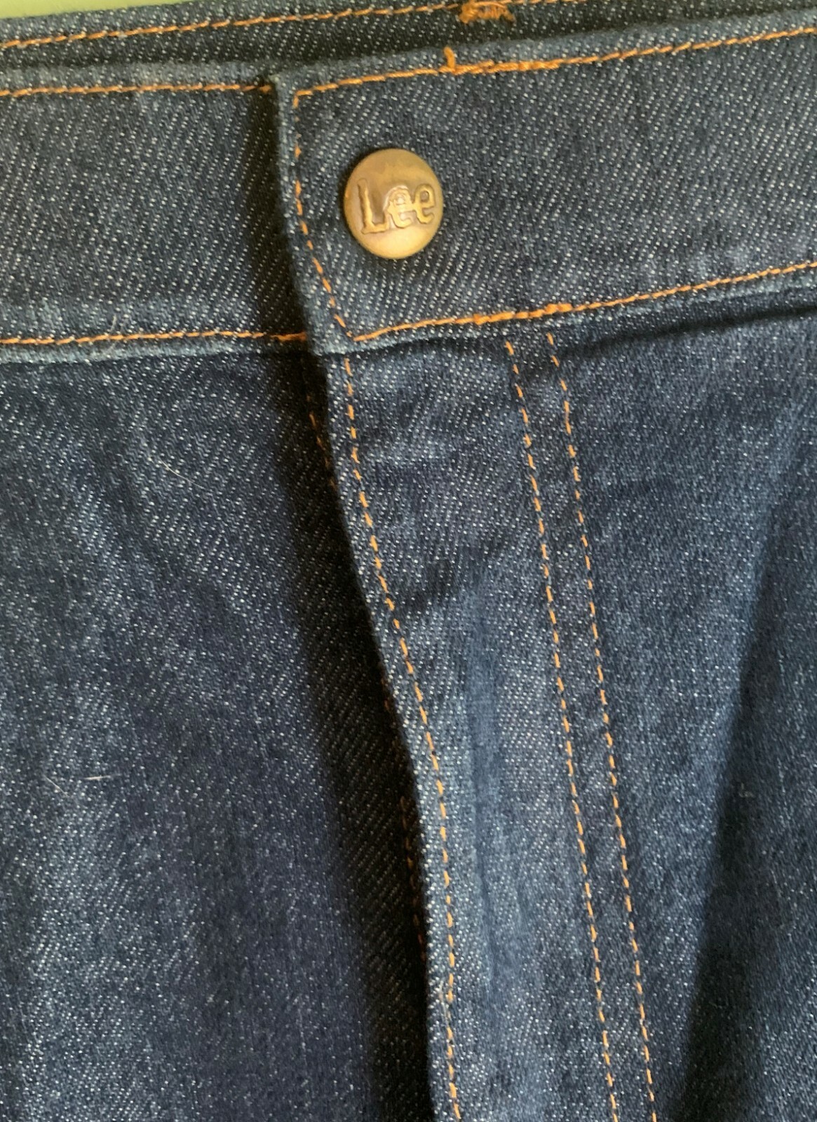 NOS Ms Lee Riders Stretch vintage 80s high waist dark denim jeans misses 34 USA
