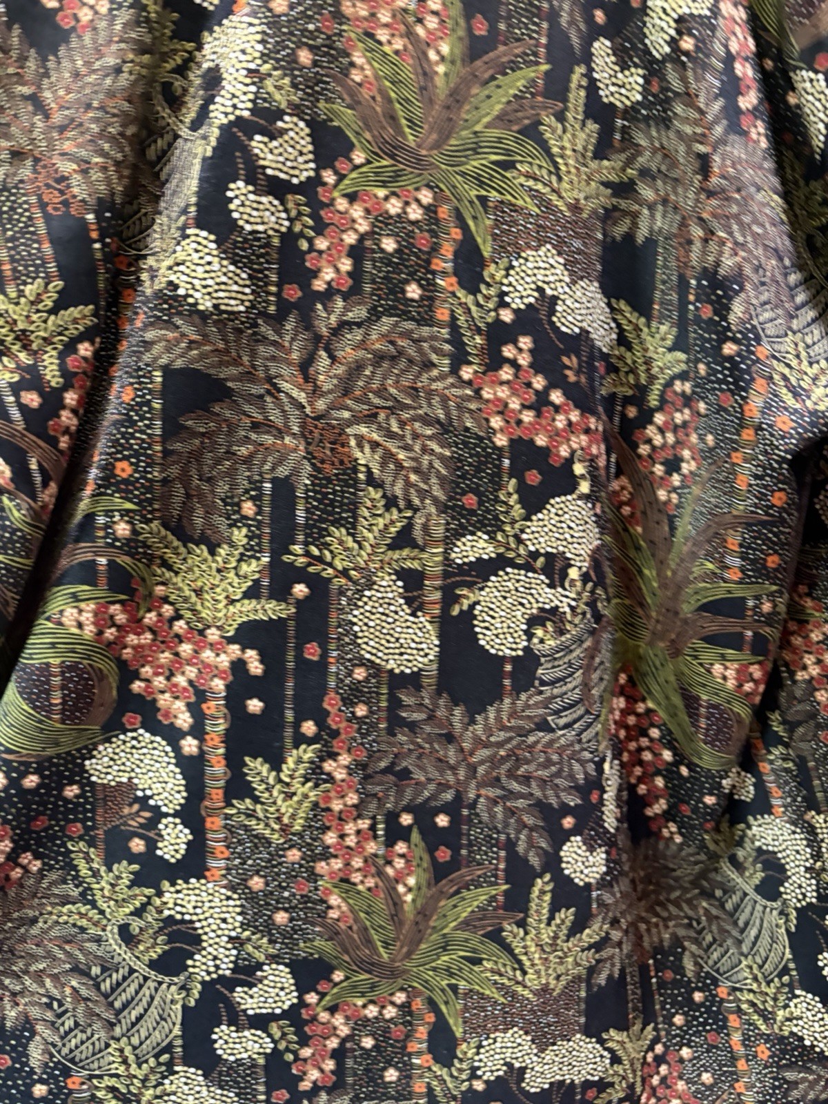 Vintage 70s 80s DeWeese Design Swim & Sun Floral Rare Coverup OS
