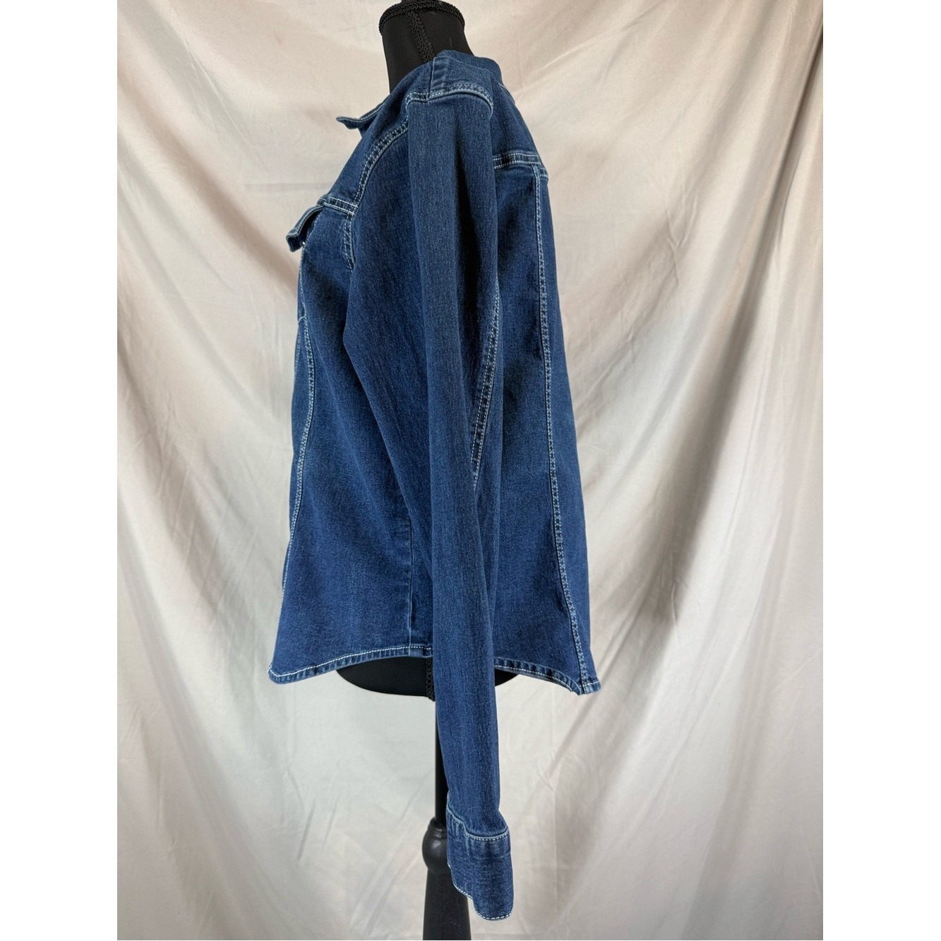 Pendleton Originals Vintage 1990s Denim Jacket – Women&rsquo;s Large