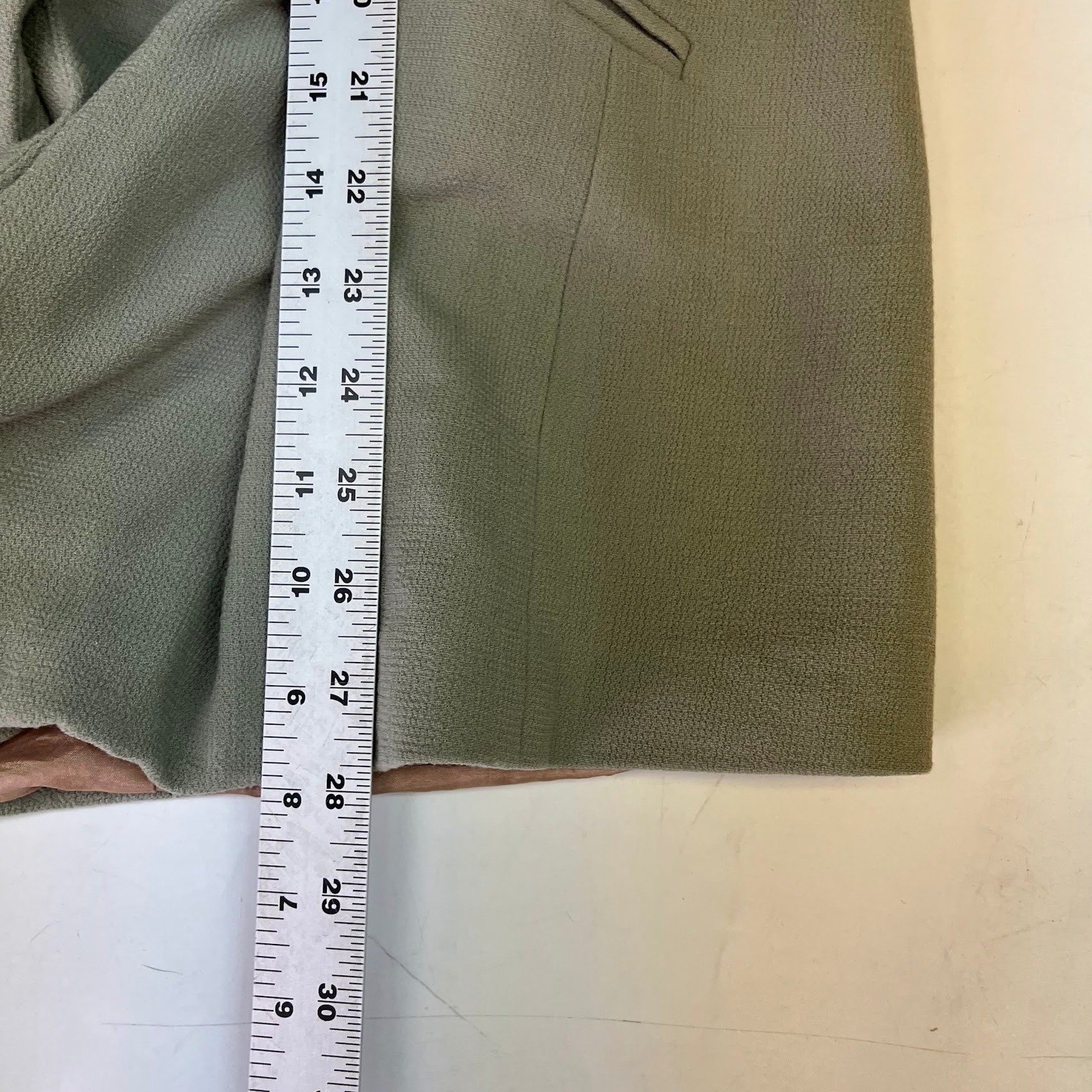 Emanuel Ungaro Parallele Vintage 100% Wool Crepe Wrap Blazer Pencil Skirt Suit