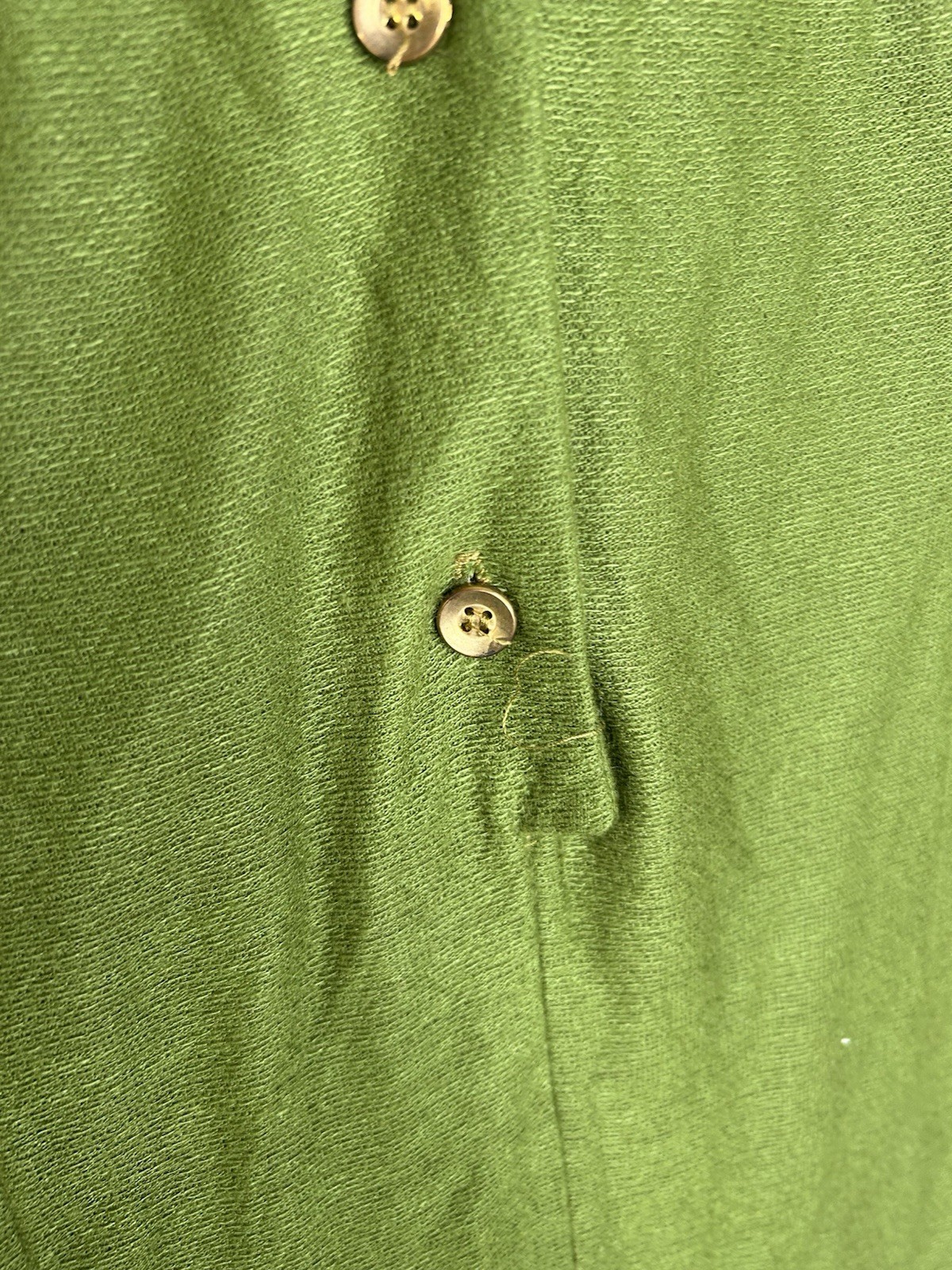 Vintage 1970’s Dress Women’s Green Aline Everyday MOD