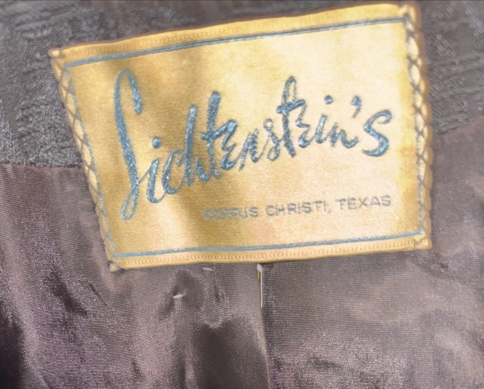 Vintage Lichtenstein Corpus Christi Evening Coat