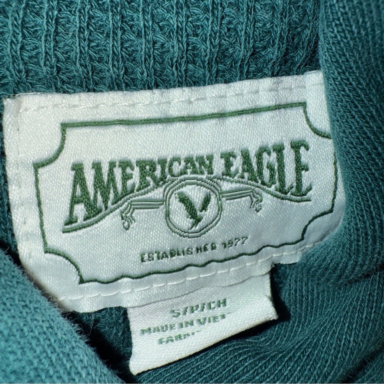 Vintage American Eagle Outfitters Hunter Green Pullover Sweater Women’s Small