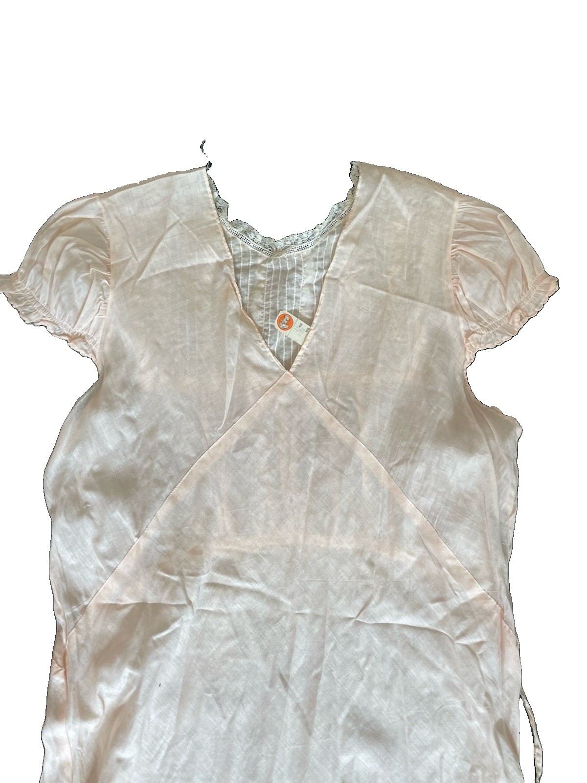 The White House Vintage 1900s Slip Dress In Pink Women&rsquo;s DEADSTOCK