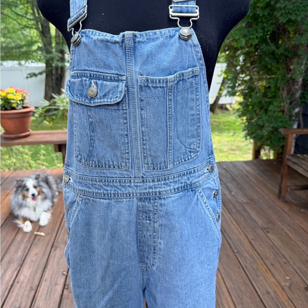 Vintage 1990s GAP Denim Overalls | Light Wash | Women&rsquo;s | Made in USA Style
