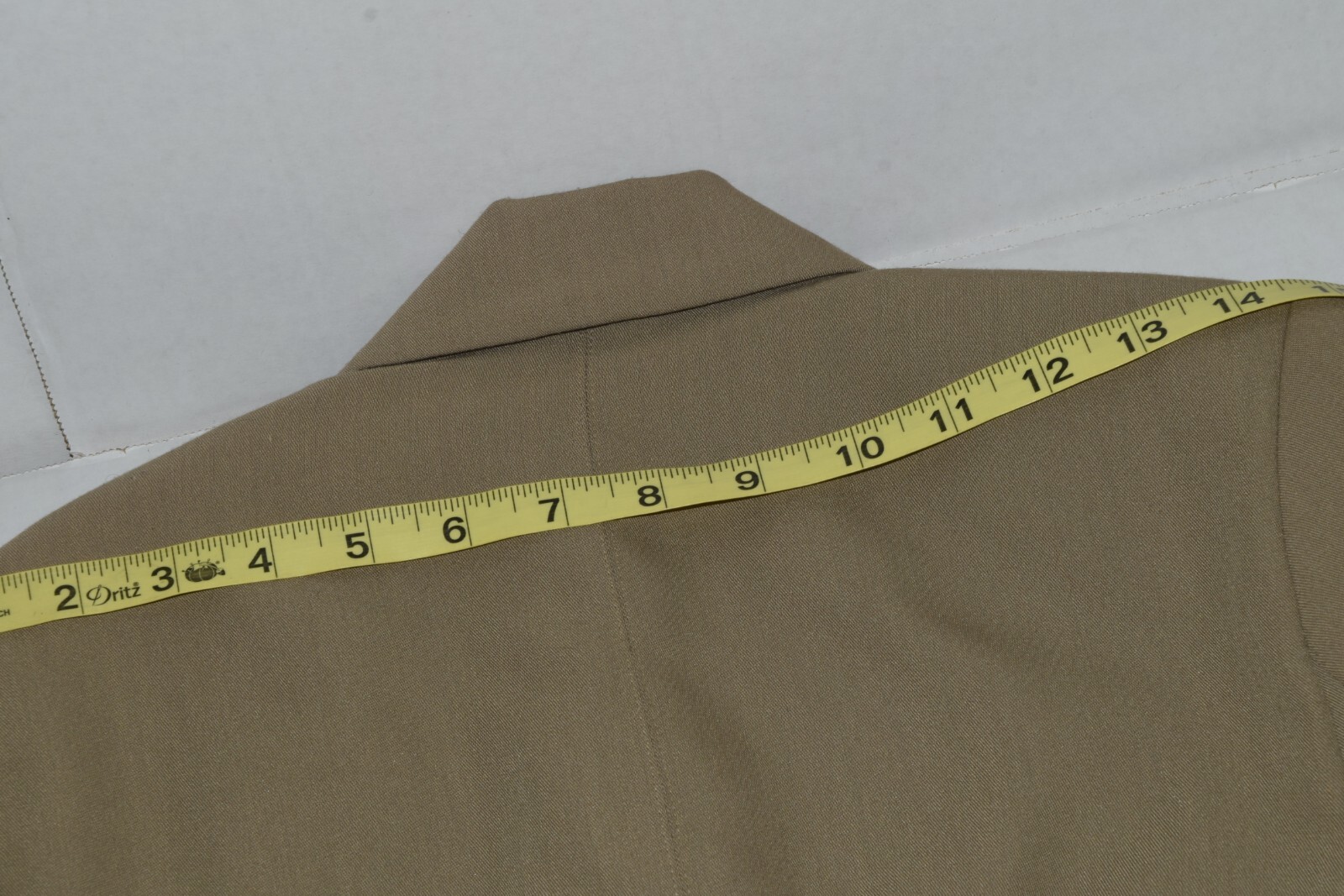 Vintage Bebe Jacket Shorts Set Size 2 80s Military Drab Bronze Buttons Made USA
