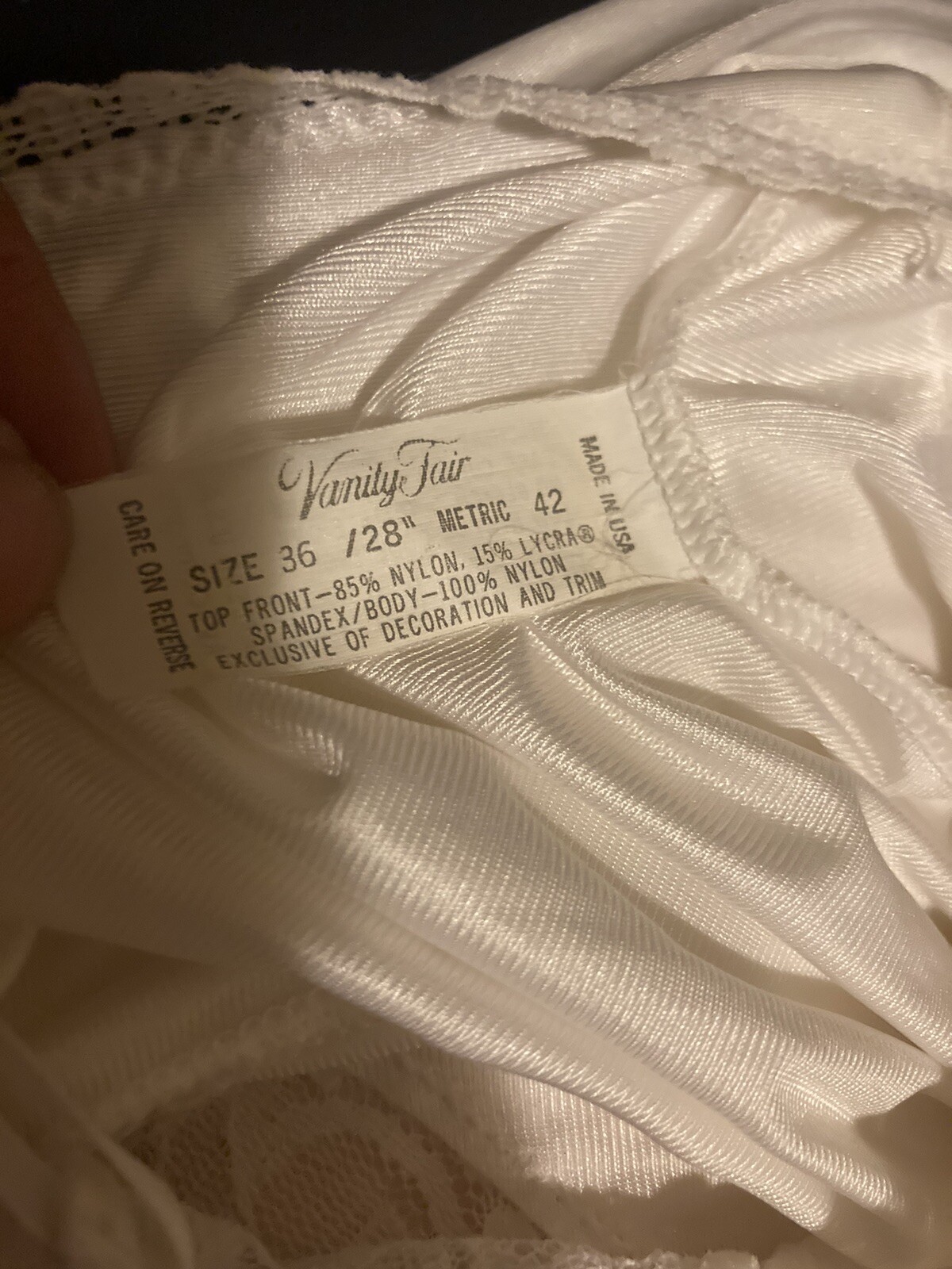 Vintage Nylon Full Slips Lot 36 36L Long Regular Wondermaid Vanity Fair