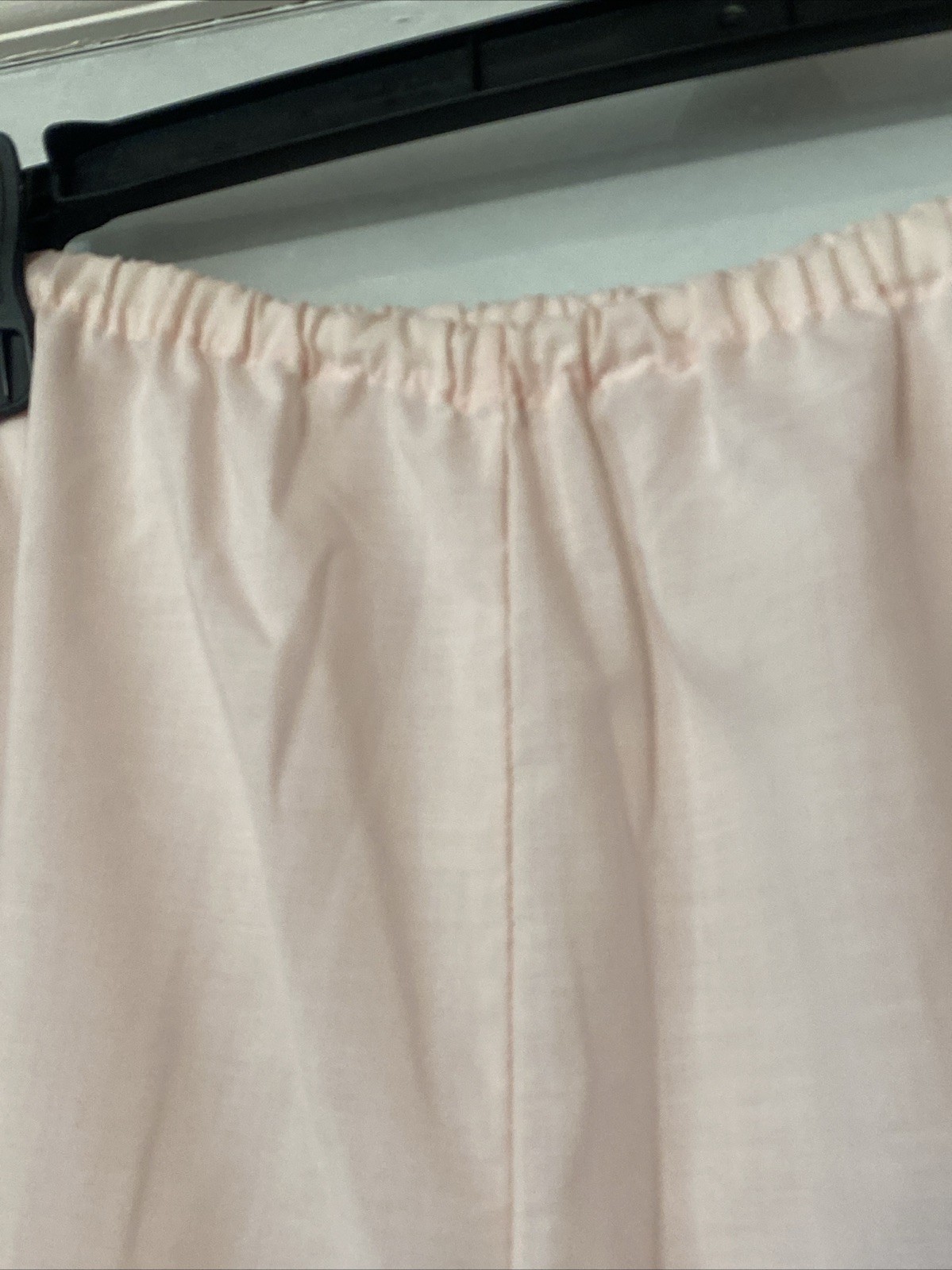Vintage Sears 2pc Pajama Set Pink Embroidered 38 M/L