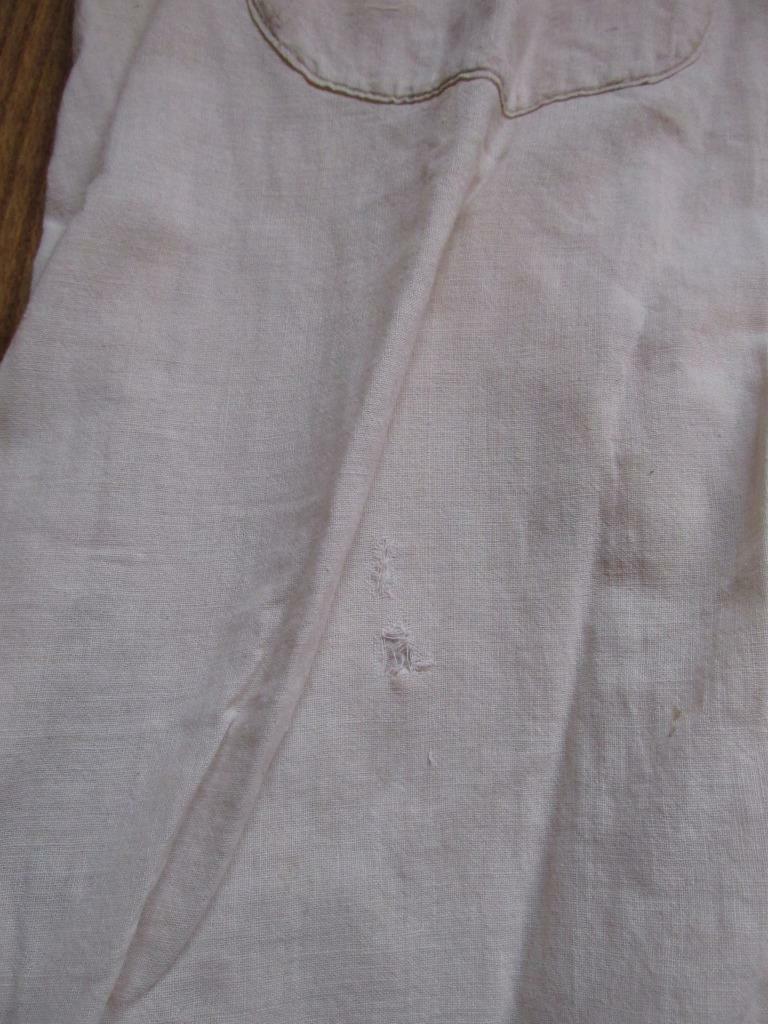 Antique Auto Linen Duster/Car Coat – « Cresco » Tagged/Ashland OH – EXC Cond
