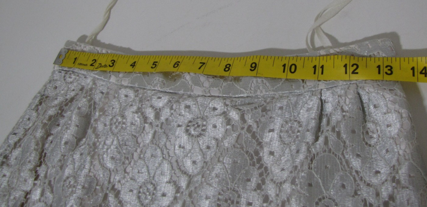 Vtg 80&rsquo;s Cachet 2 Pc.Set Jacket + Maxi Skirt Pale-aqua Lace Lined Women&rsquo;s 9/10