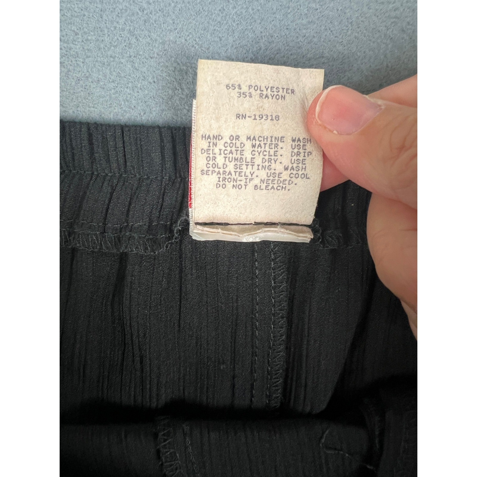 Vintage Pleated High Waist Shorts Minimalist Dark Academia Black Rayon XS/0/2