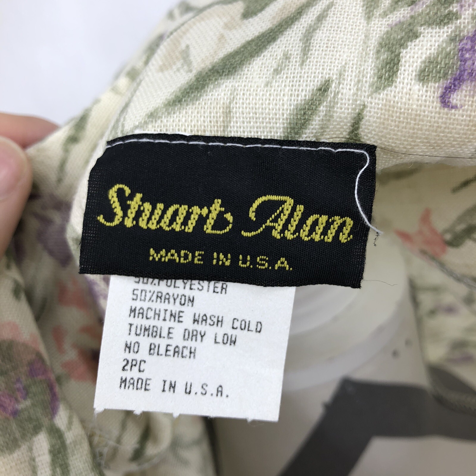 Stuart Alan 3/4 Sleeve Floral Open Front Jacket 1265/8166 16 Vintage USA NWT