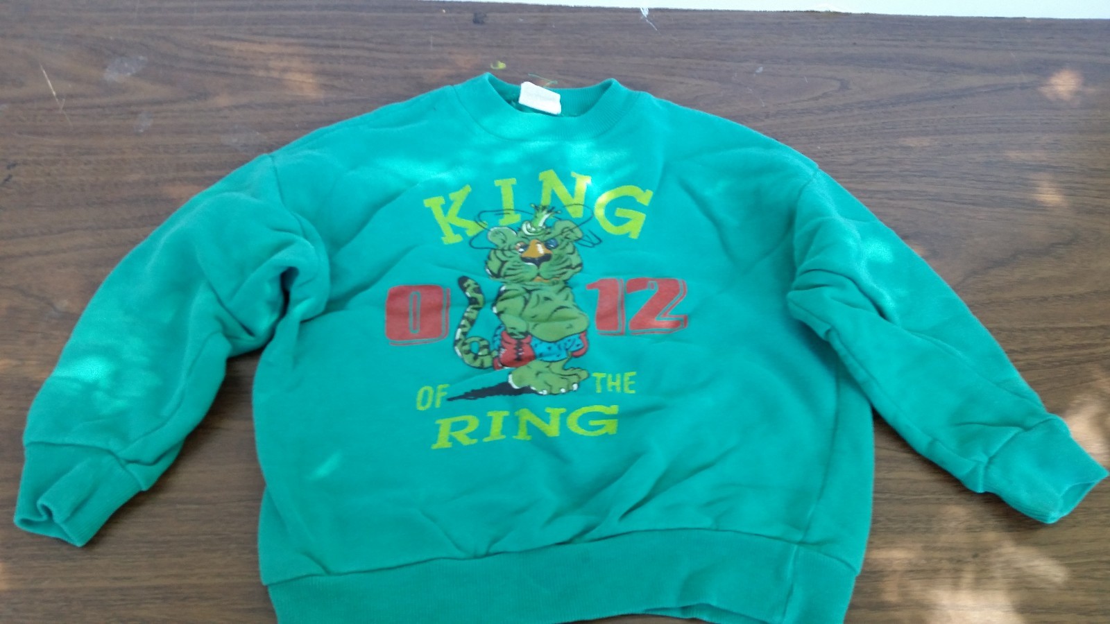 Authentic Vintage UNITED COLORS OF BENETTON 012 Kid&rsquo;s Sweatshirt Size 5