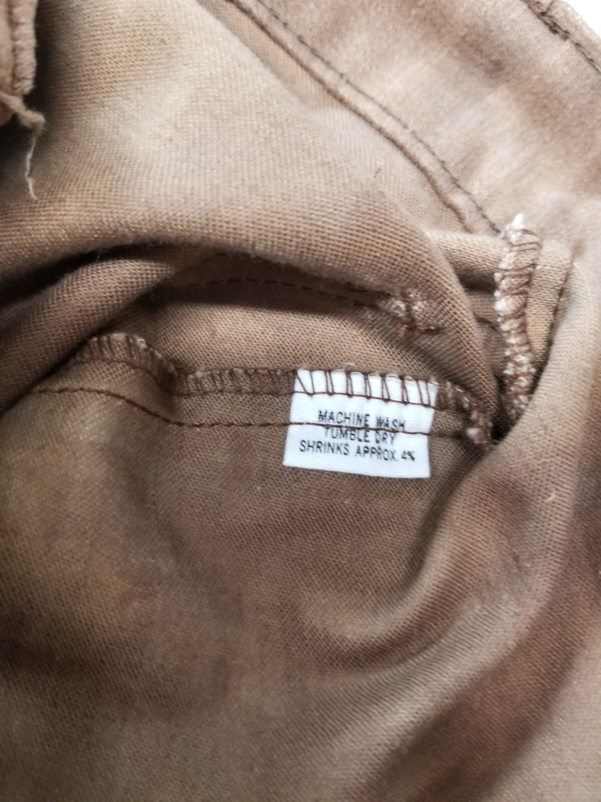 Vintage Levis White Tag Big E Cargo Bush Pants Brushed Cotton Jeans 28×29.5