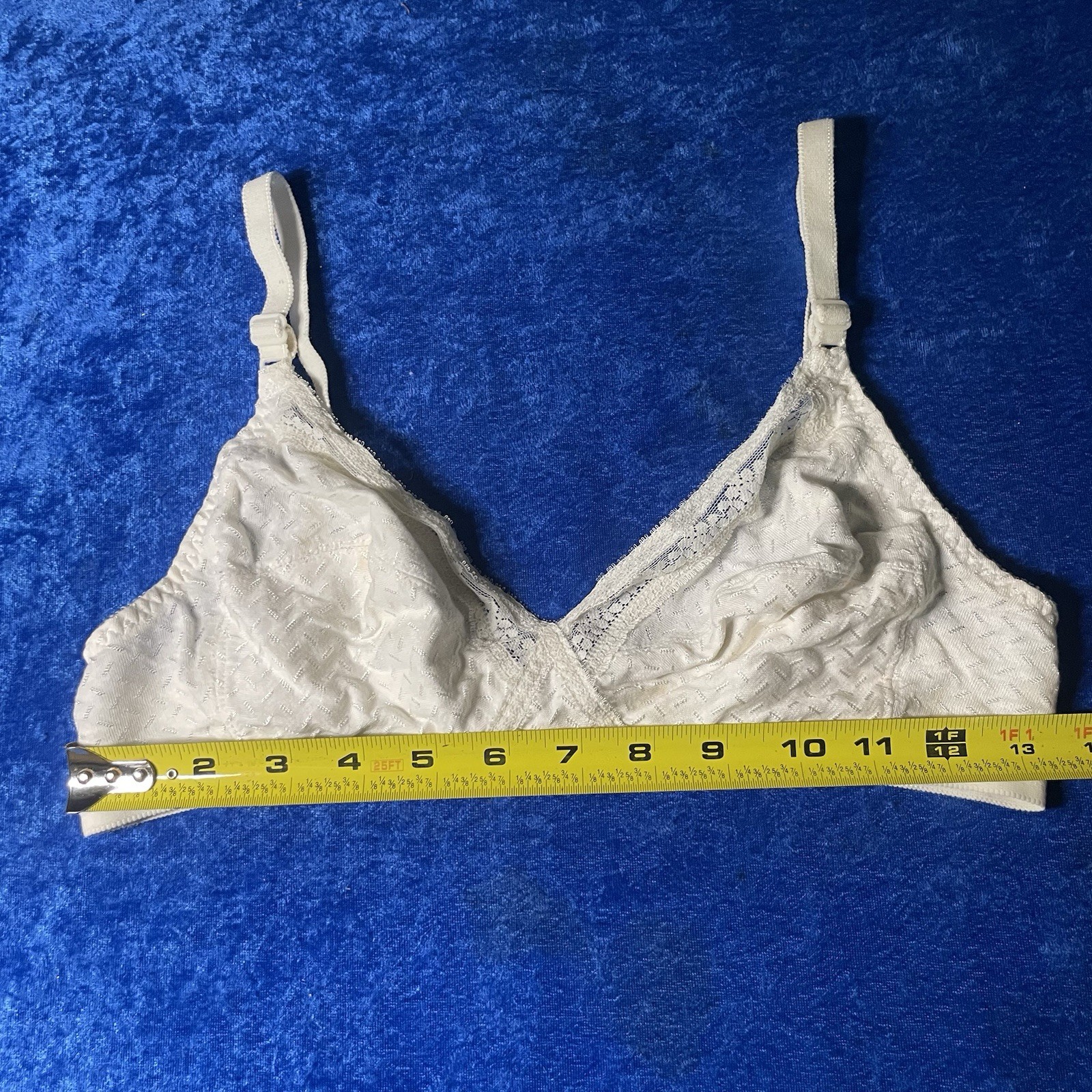 Vintage Playtex Everyday Basics Bra 36b White Bralette