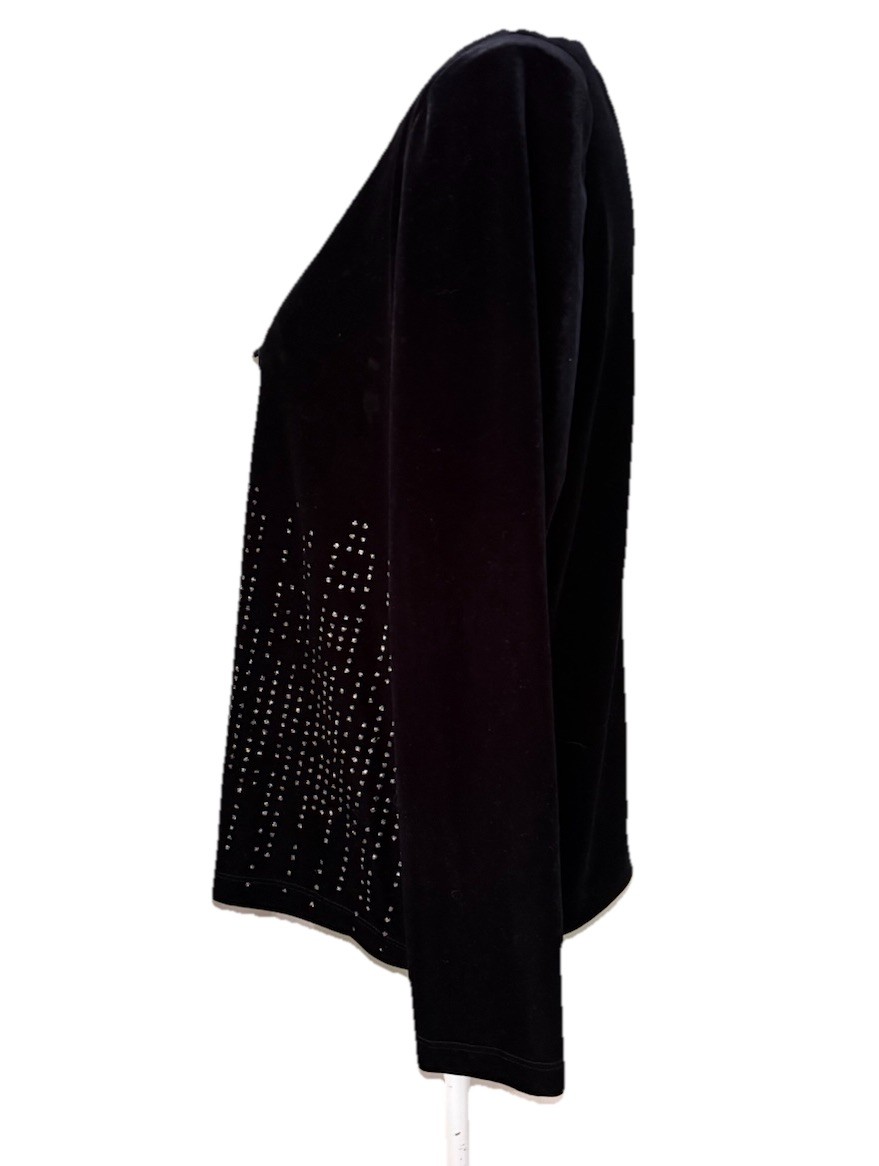 Vintage Another Thyme Black Velvet Maxi Dress W/Jacket Sz 10 Dark Romance Goth