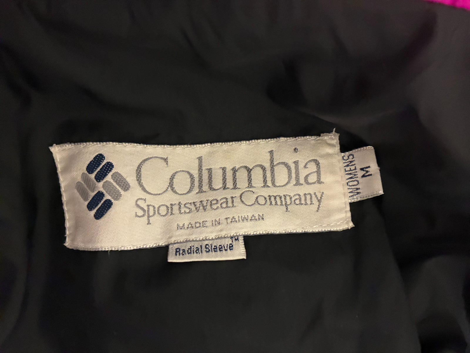 Vintage 1990&rsquo;s Columbia Vamoose Ski Shell Jacket Neon Women’s M Wind Rain Proof
