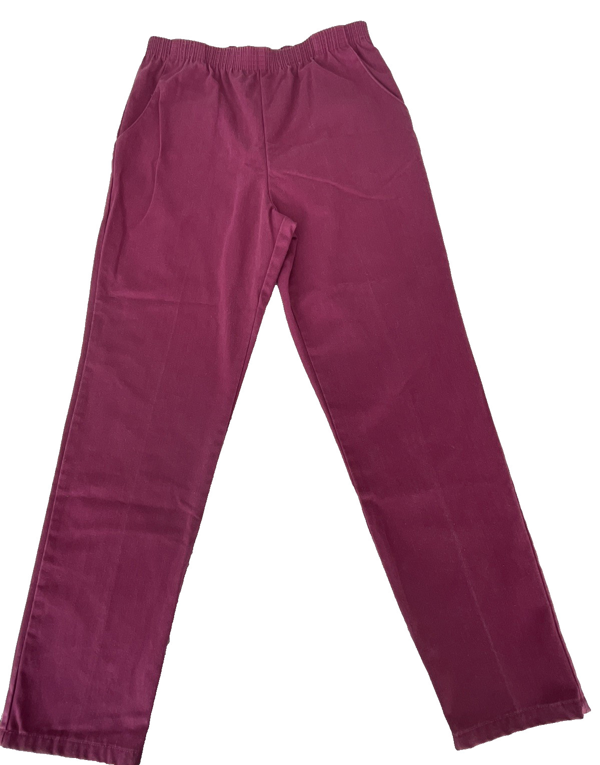 Levi Strauss Bend Over Vtg 1970s Burgundy Womens Pants SZ 10 30×28.5 Y2K Grunge