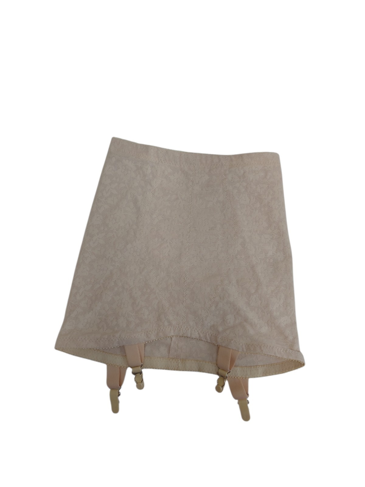 Vintage Crown-nette Open Bottom Girdle With Garter Size L