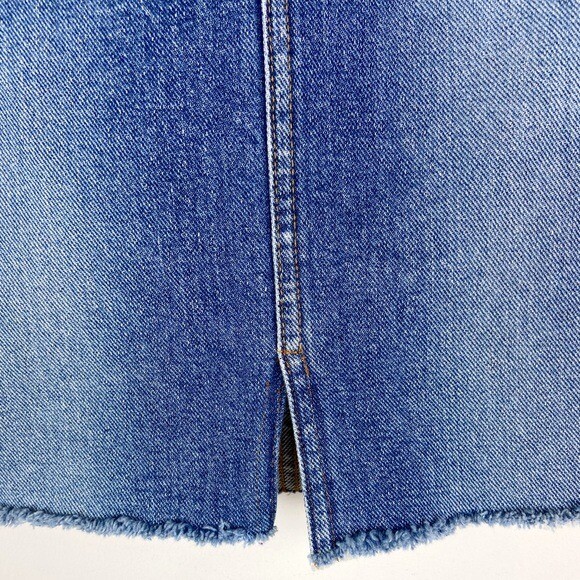 l.e.i. Y2K Denim Jean Mini Skirt
