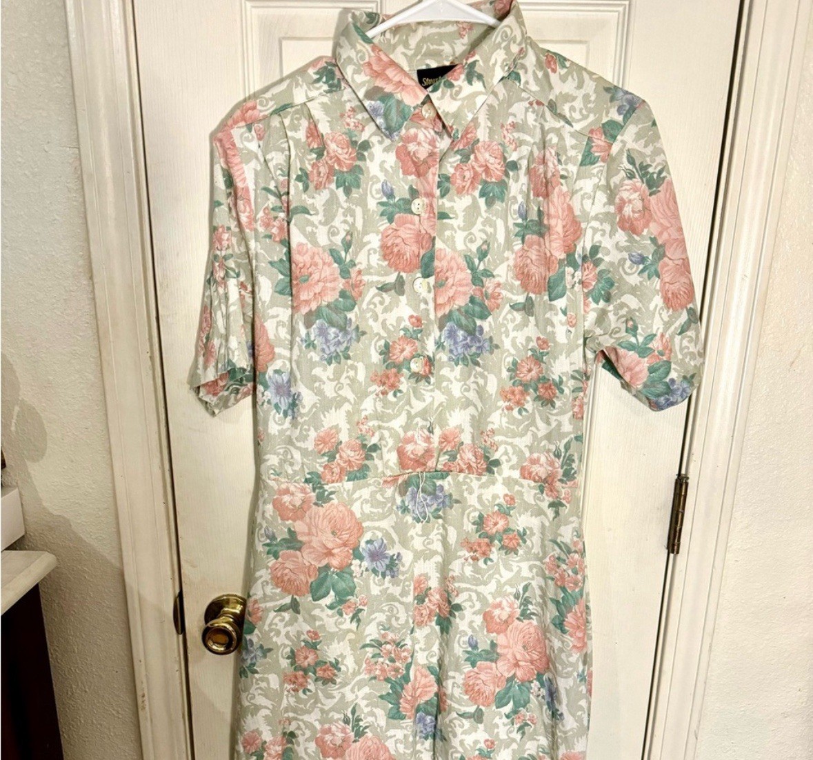 Vintage Floral Stuart Alan Dress
