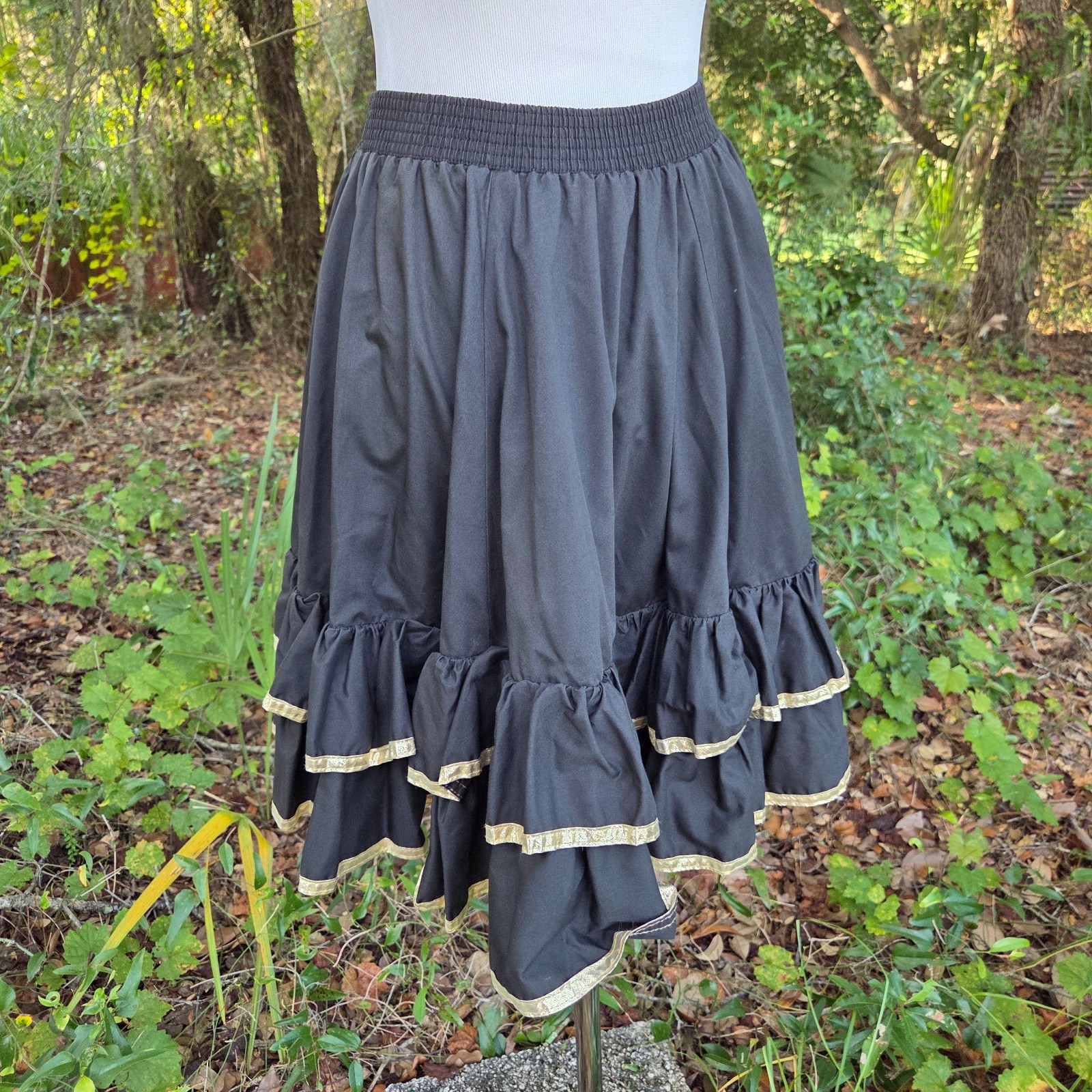 Vintage Malco Modes Square Dance Petticoat Skirt Top Set Rockabilly Petite P