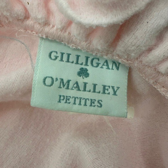 Vintage Gilligan O&rsquo;Malley Petite M Night Gown Pink Full Length Cottagecore Lace
